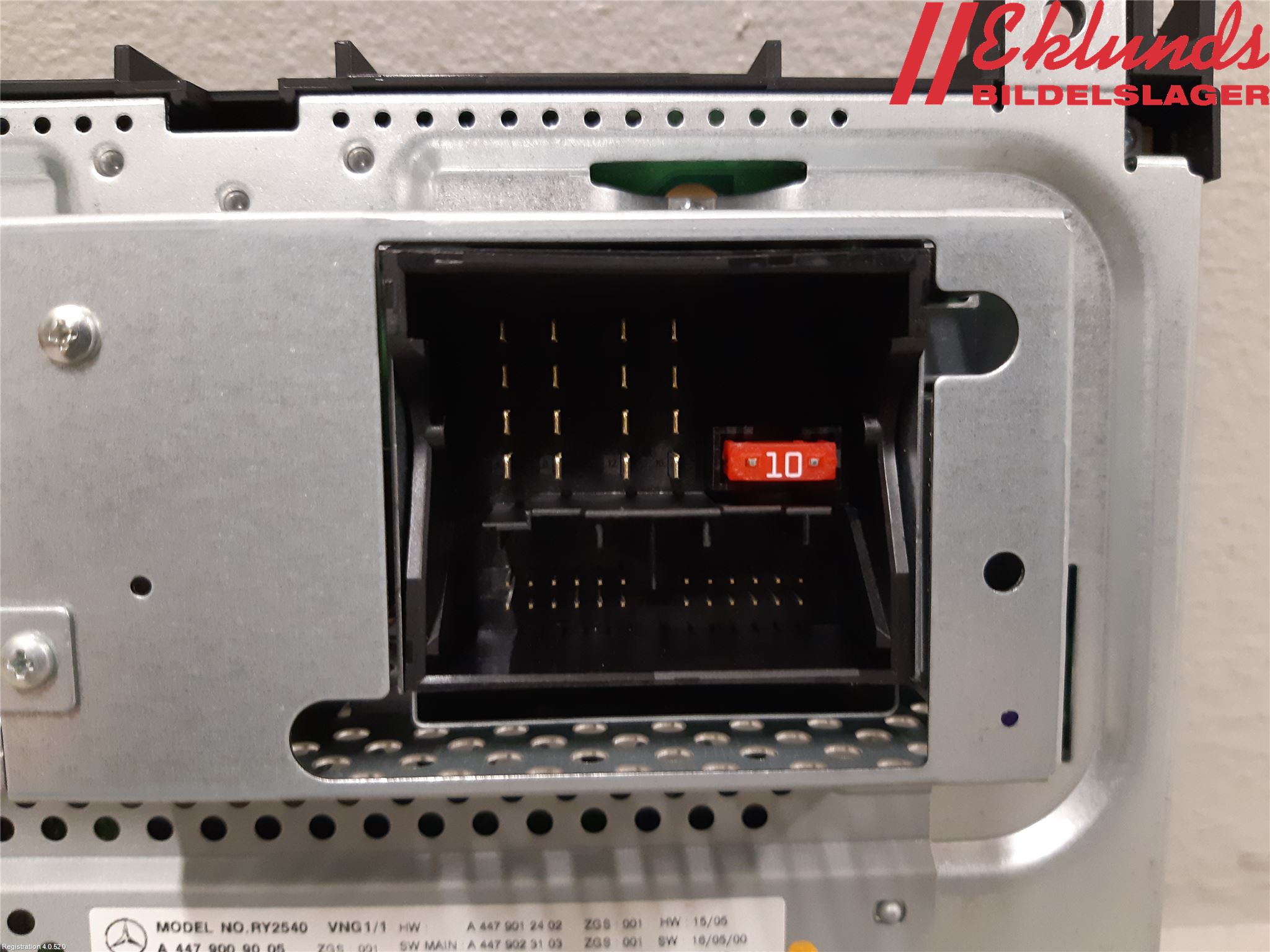 Mercedes-Benz MB VITO/V-KLASS (W640,W447,W448) 14- Gps Navigator