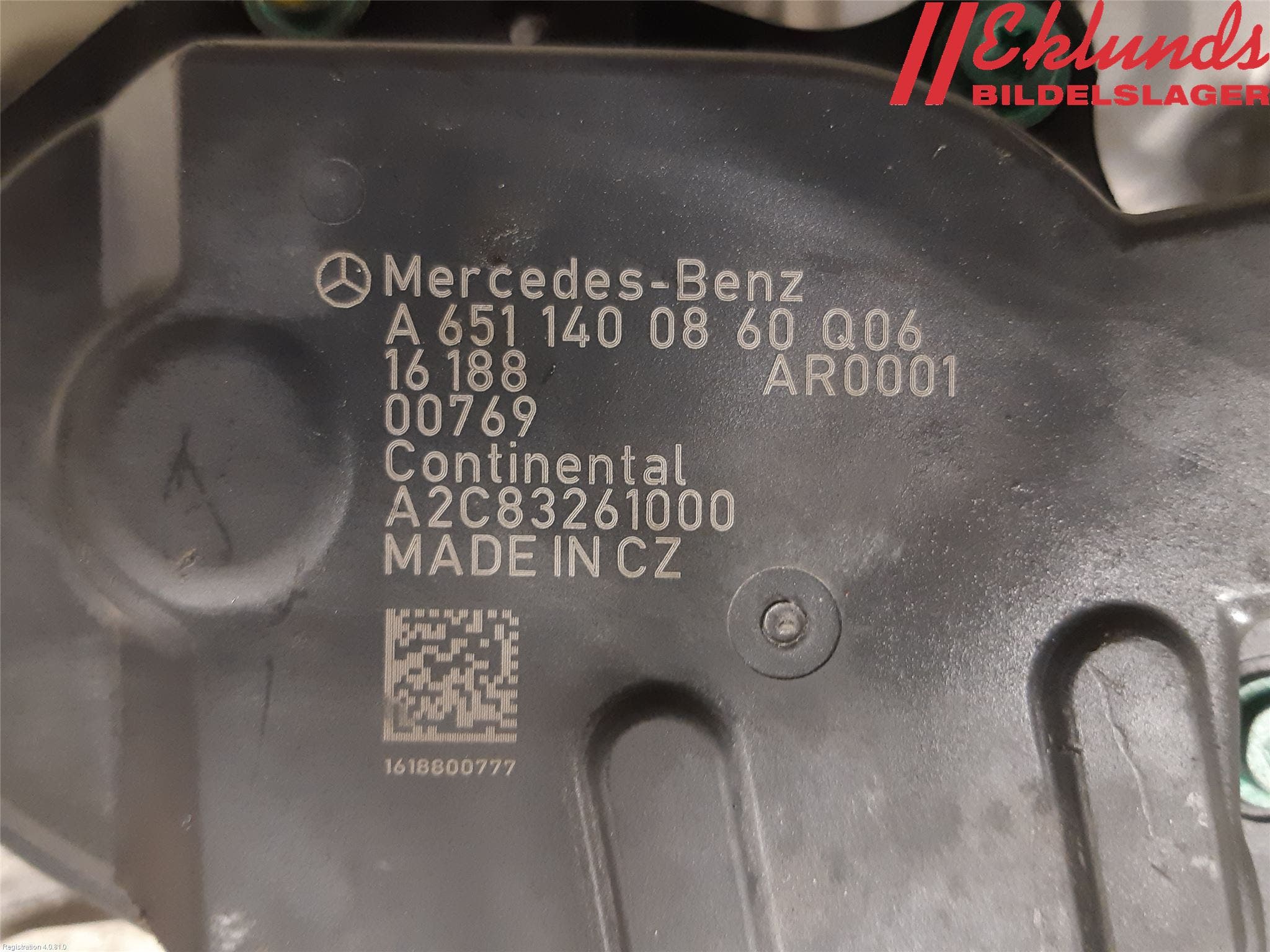 Mercedes-Benz MB CLA-KLASS (C117/X117) 13-19 Egr Ventil