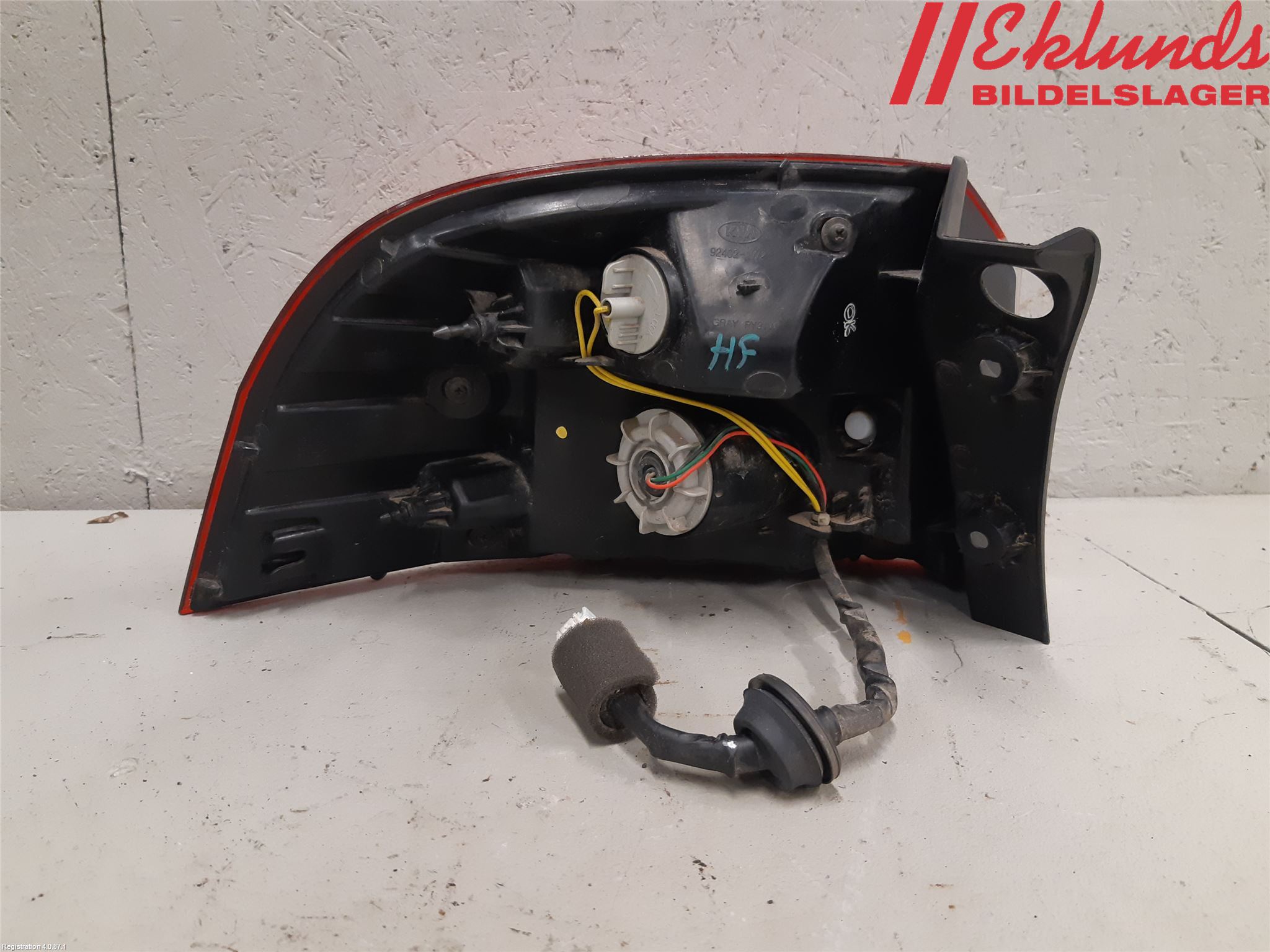 Kia RIO 12-16 Bakljus Höger