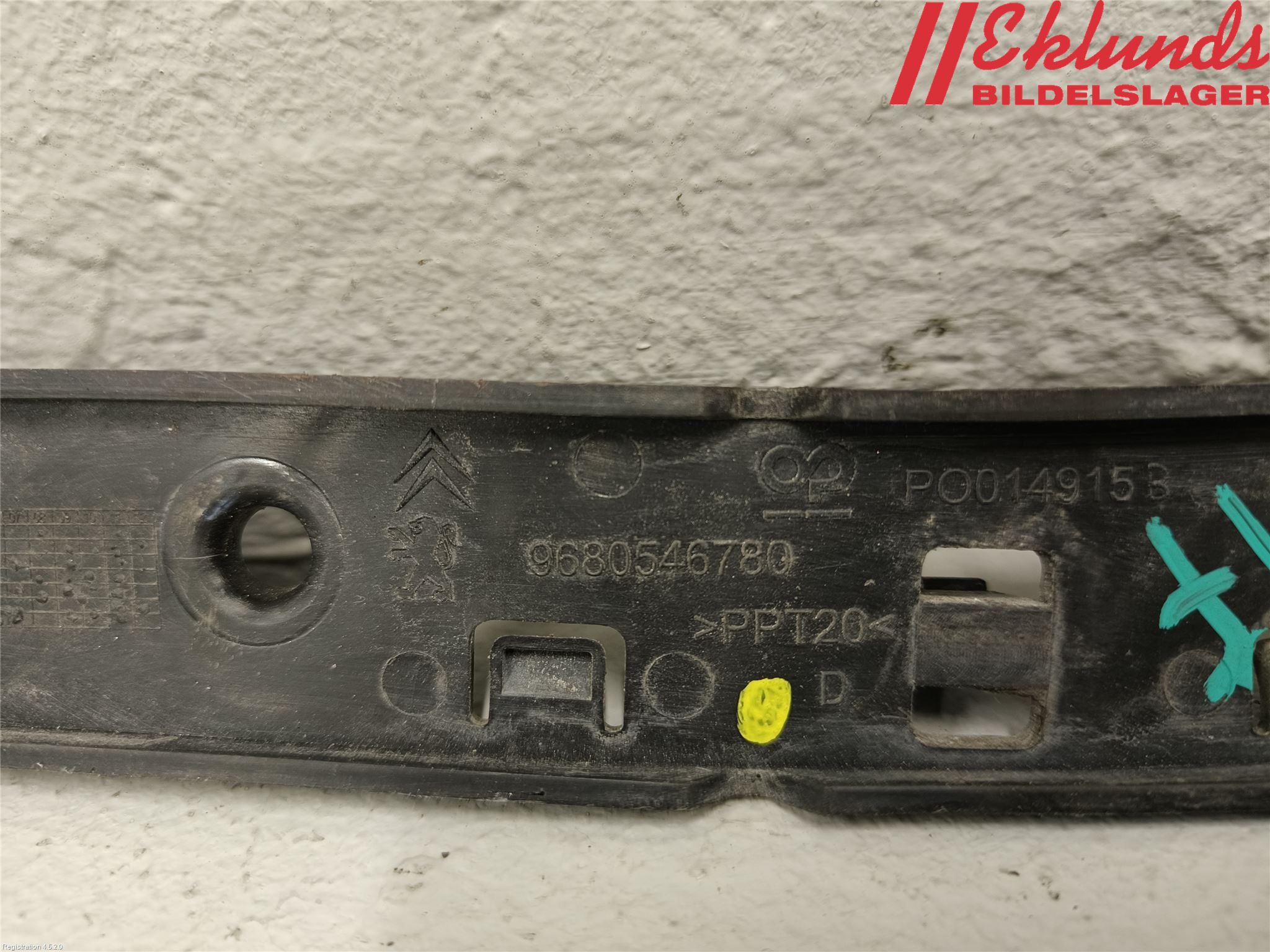 Citroen BERLINGO 08-18 Stötfångarfäste Fram Hö