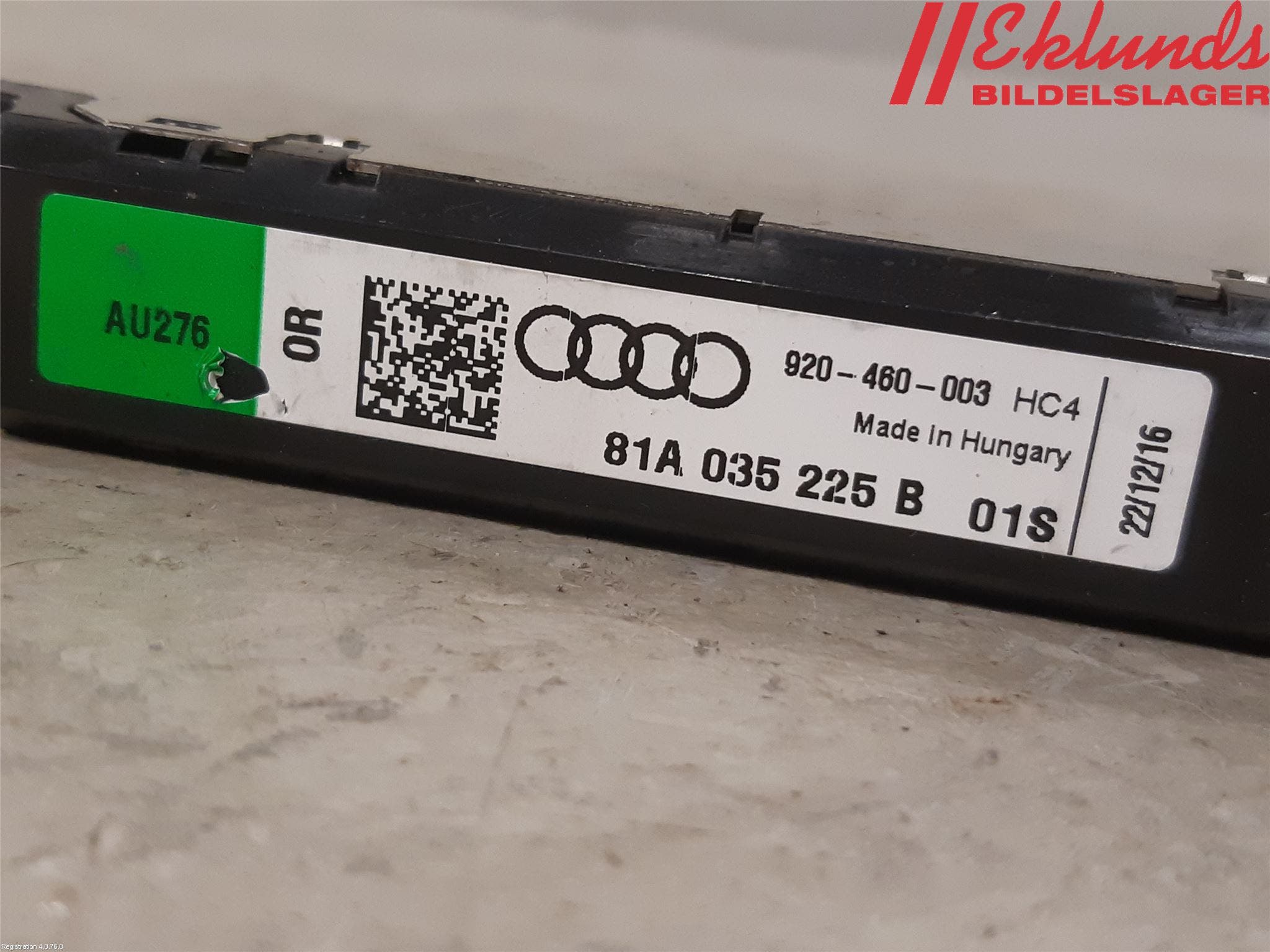 Audi Q2/SQ2 17- Antennförstärkare