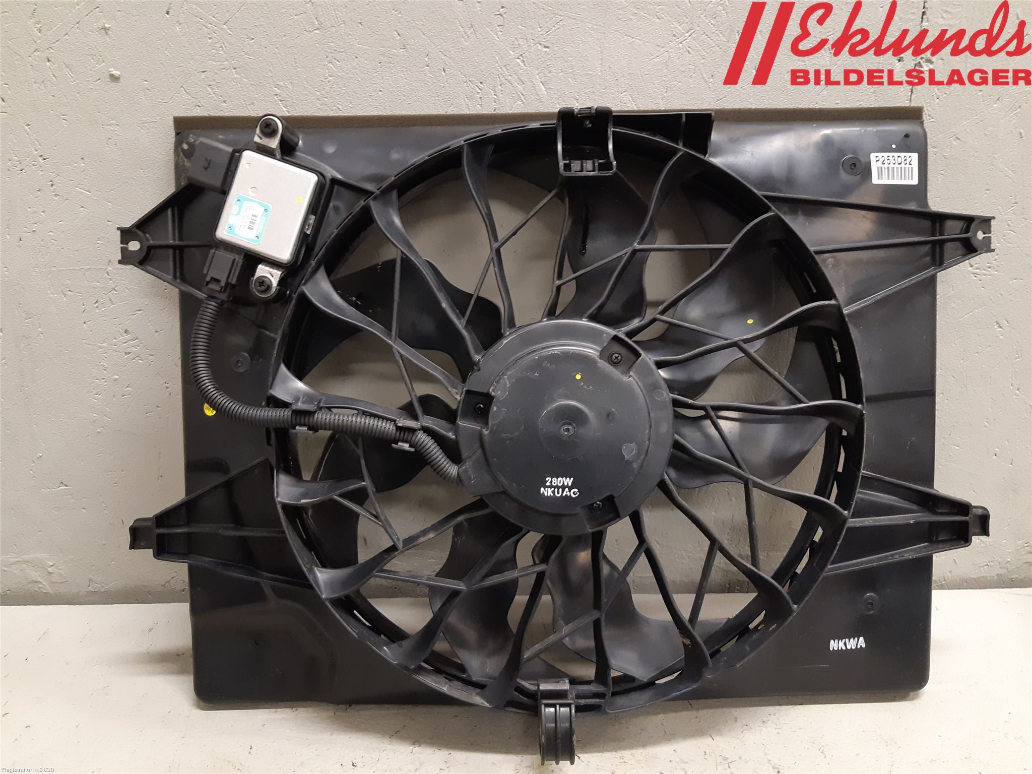 Kia OPTIMA 16-20 Kylfläkt El