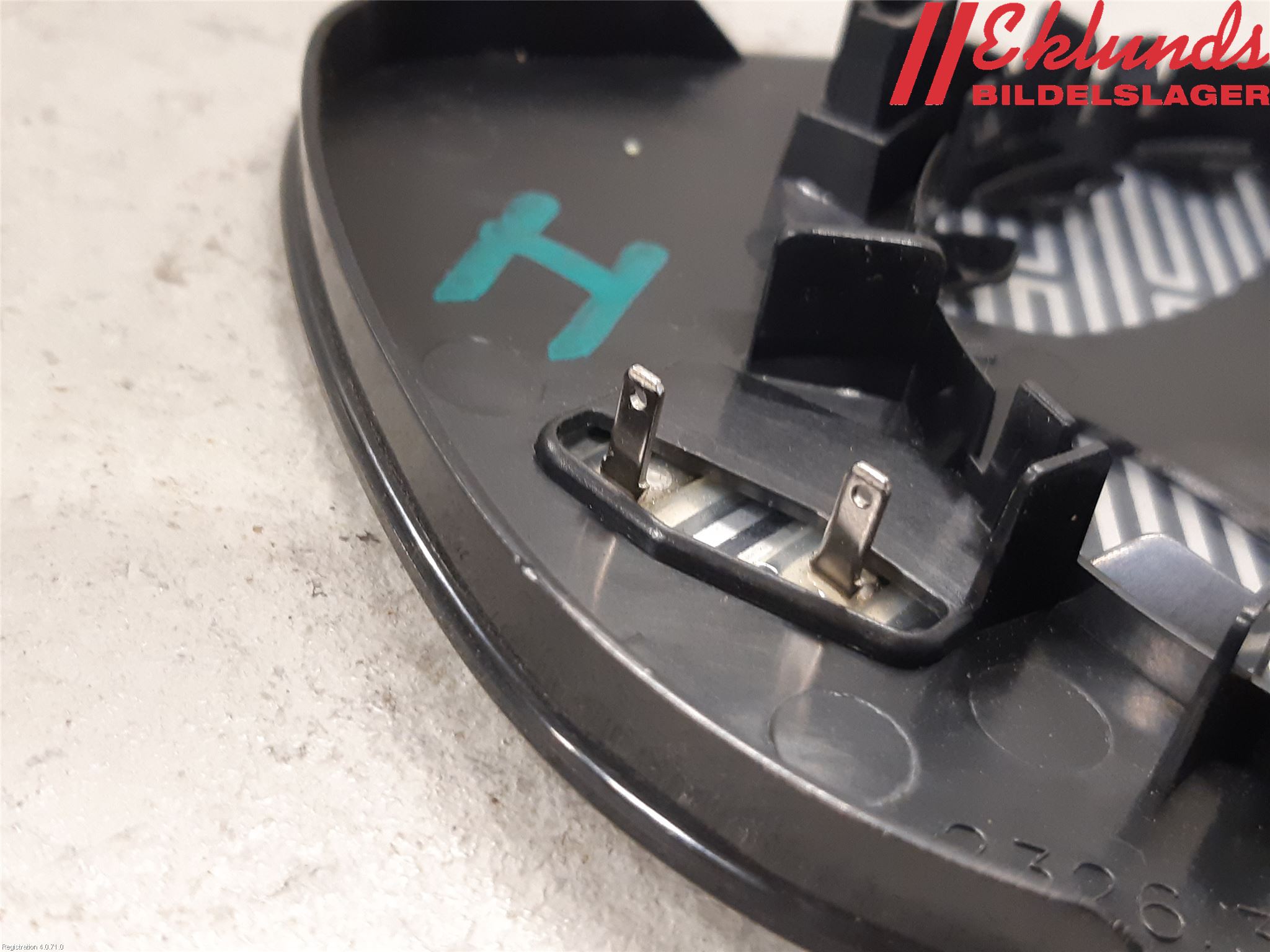 Citroen C5 08-17 Spegelglas Hö