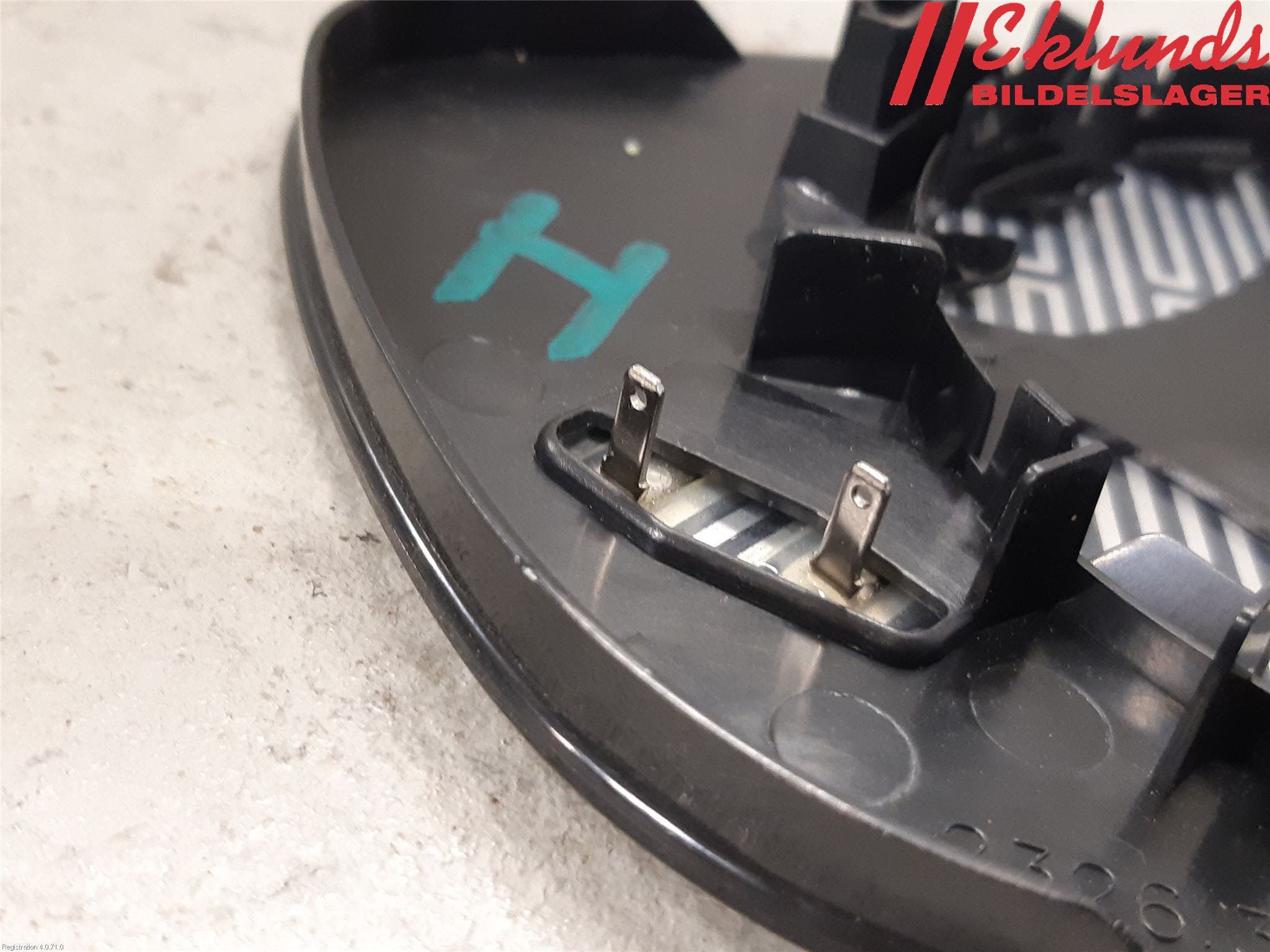 Citroen C5 08-17 Spegelglas Hö