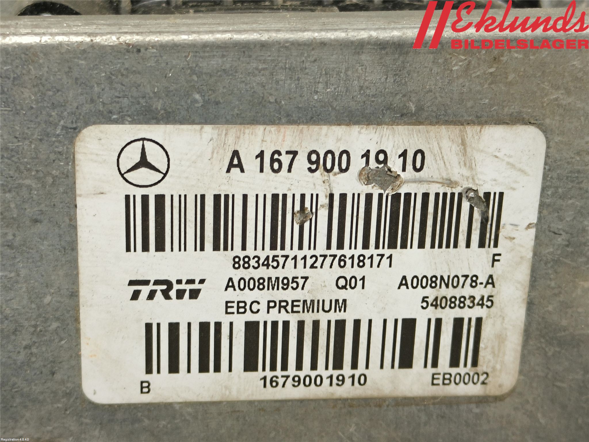 Mercedes-Benz MB GLE-KLASS (W167/V167/C167) 19- Abs Hydraulaggregat