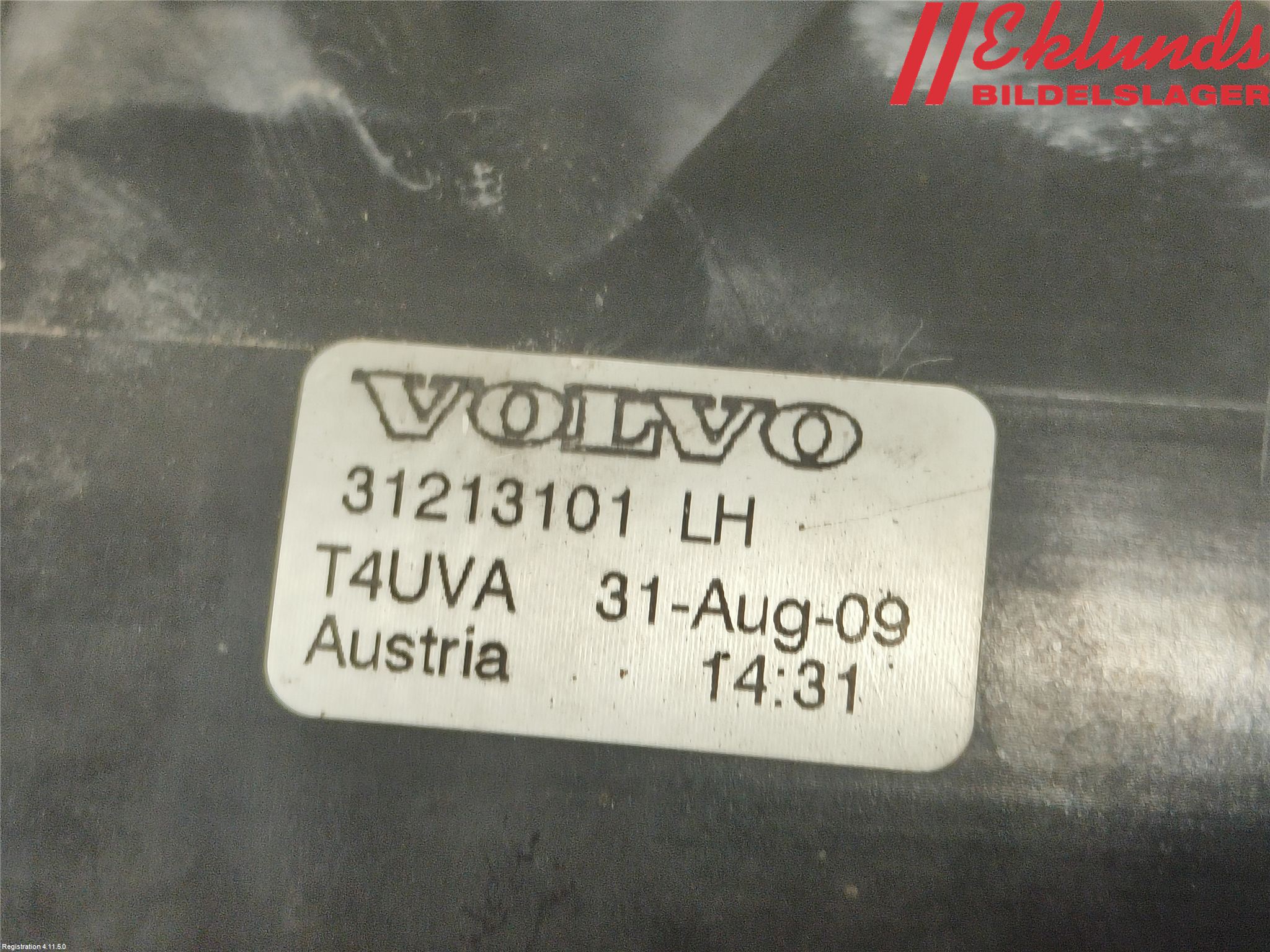 Volvo V70 08-13 Dimljus-Varselljus Fram