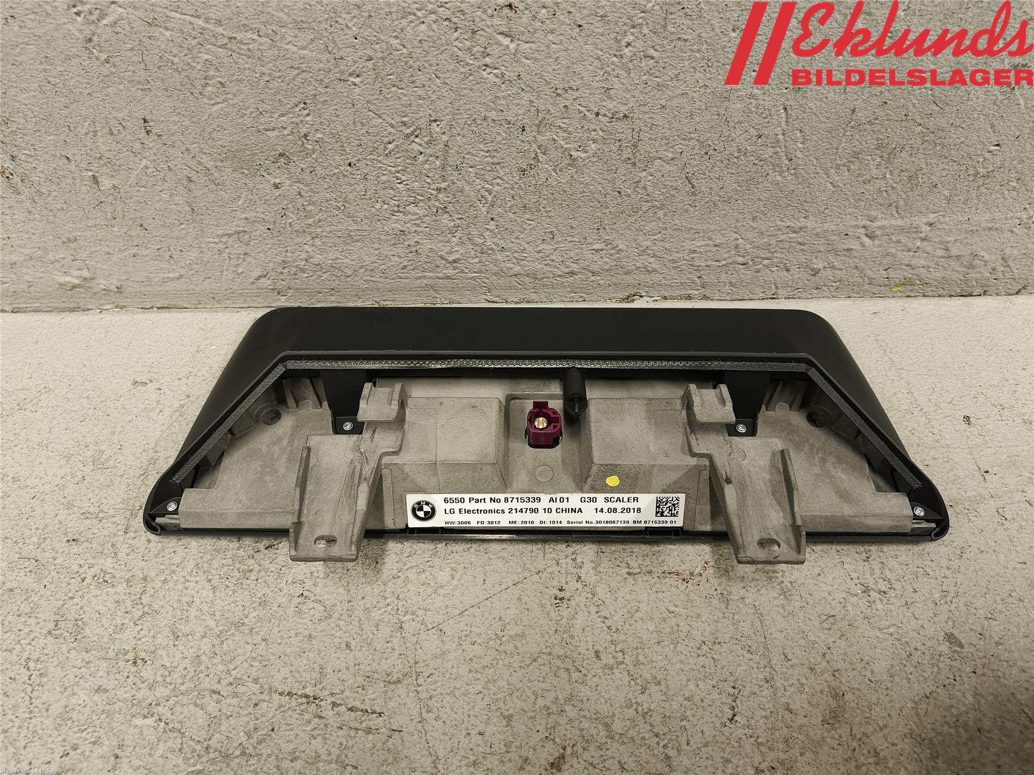 BMW 5 G30/G31/F90 17-23 Bildskärm