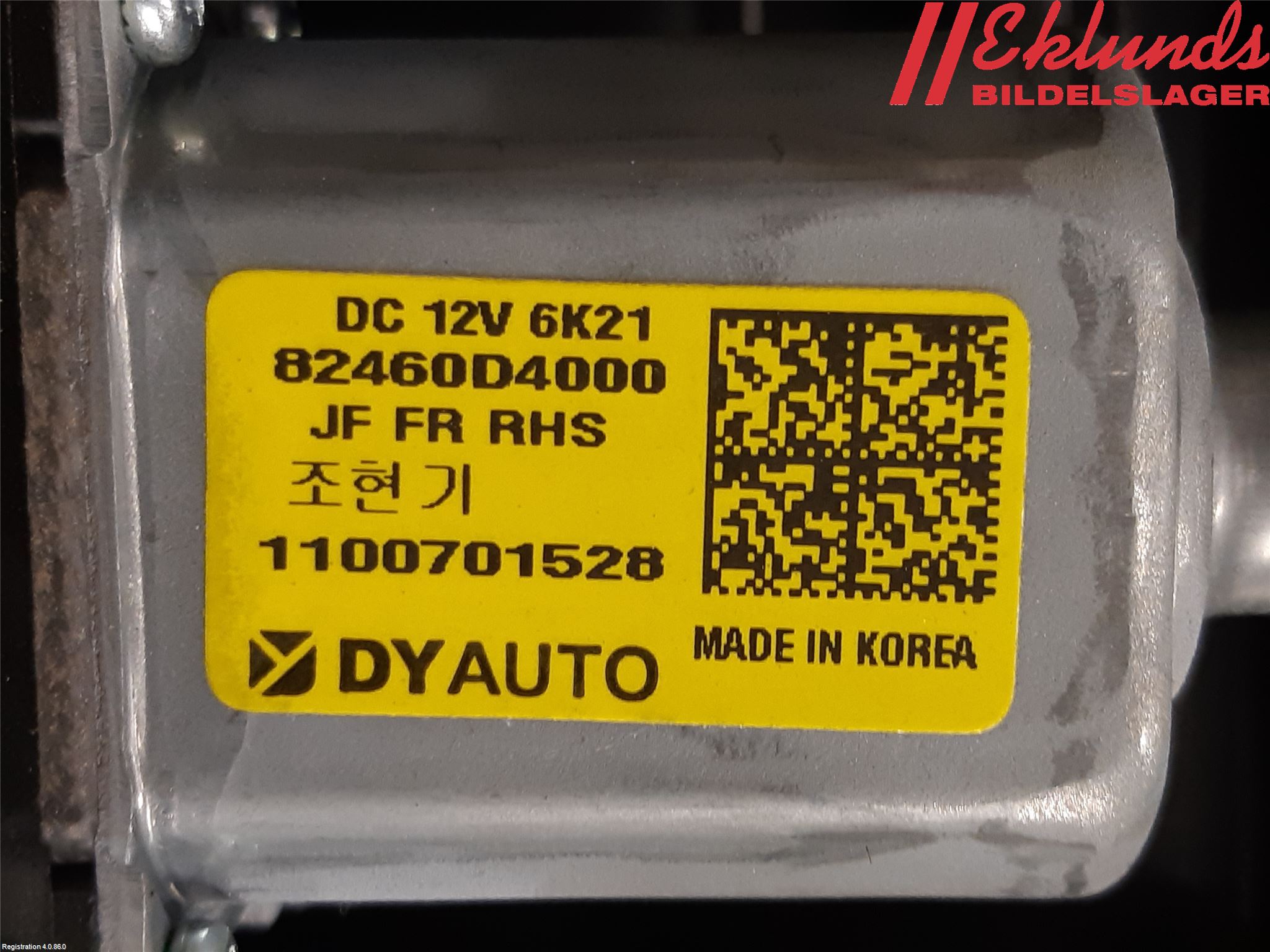 Kia OPTIMA 16-20 Fönsterhiss El Kompl