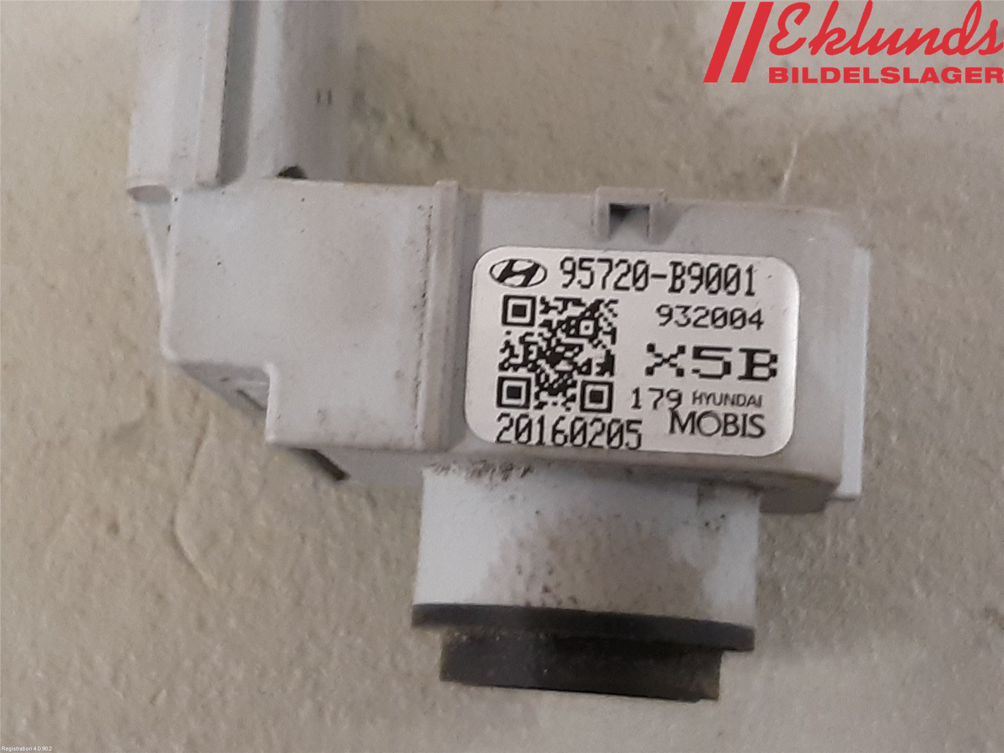 Hyundai i10 BA 14-16 Parkeringshjälp Backsensor