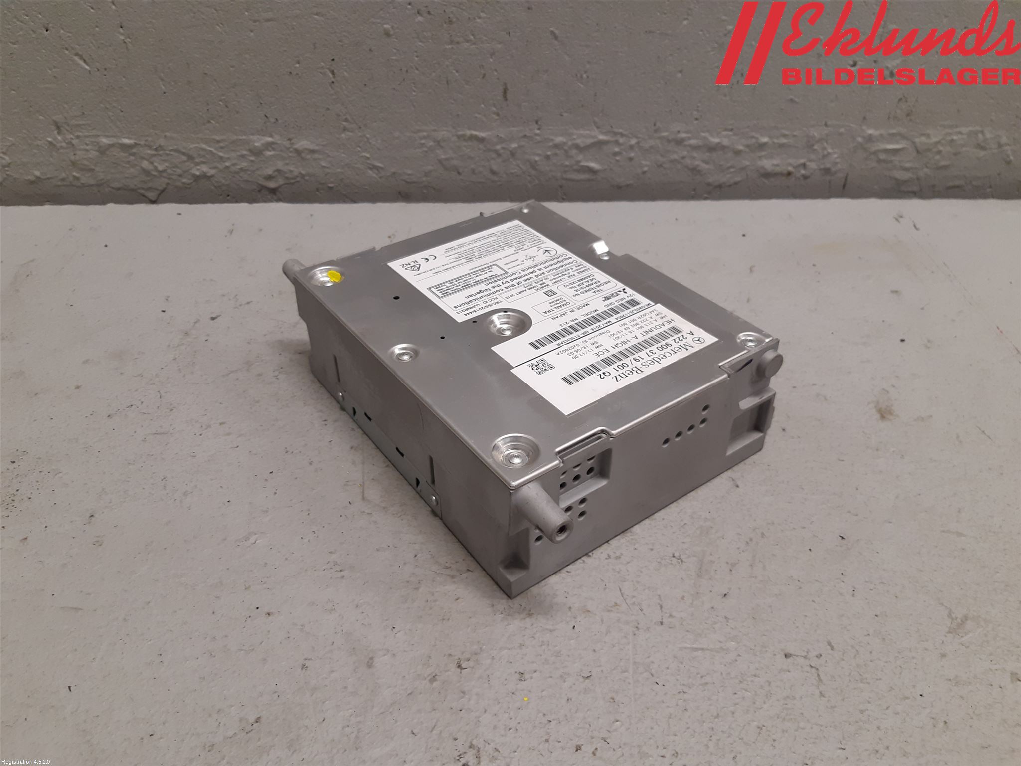 Mercedes-Benz MB C-KLASS (W205) 14-21 Styrenhet Multimedia