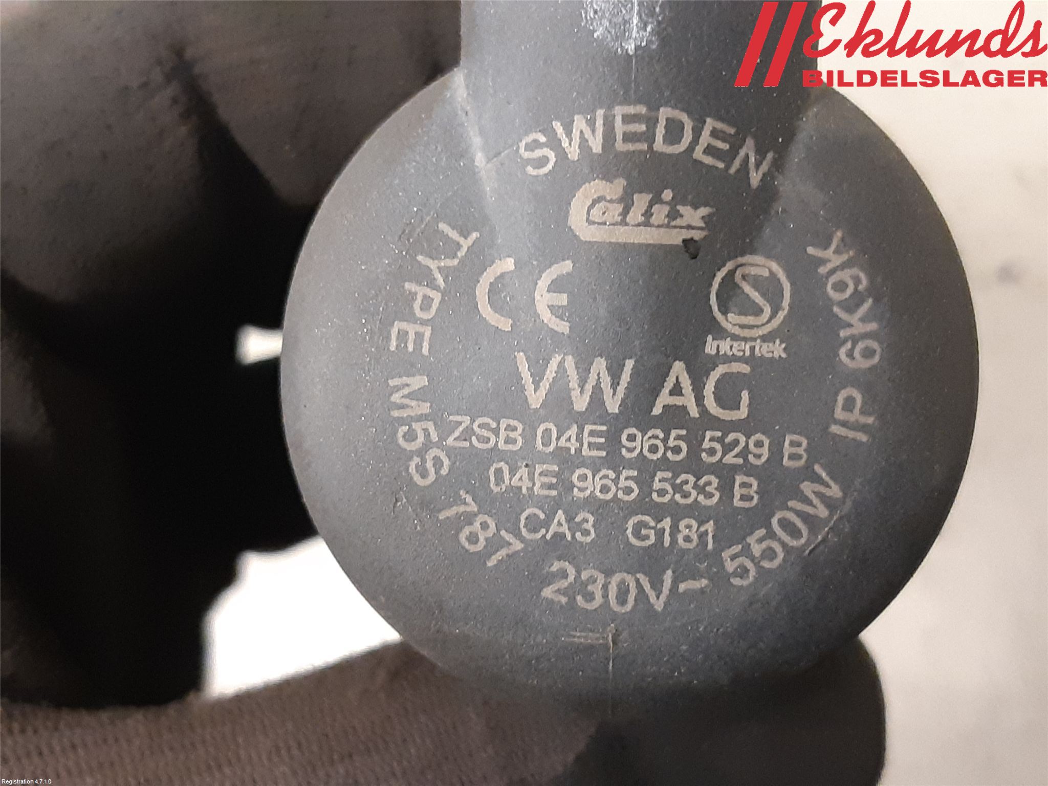 Volkswagen VW GOLF / E-GOLF VII 13-20 Bensinvärmare