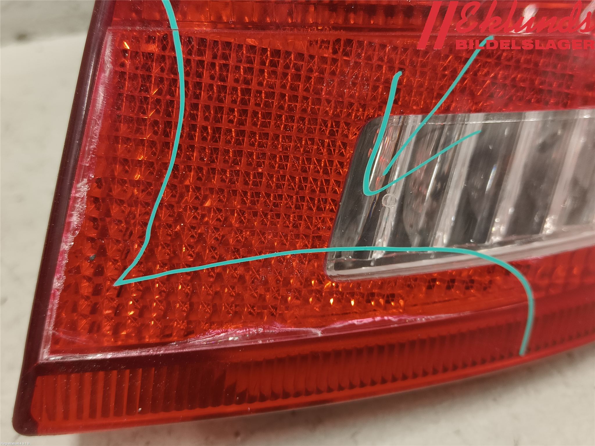 Skoda FABIA 15-21 Bakljus Höger