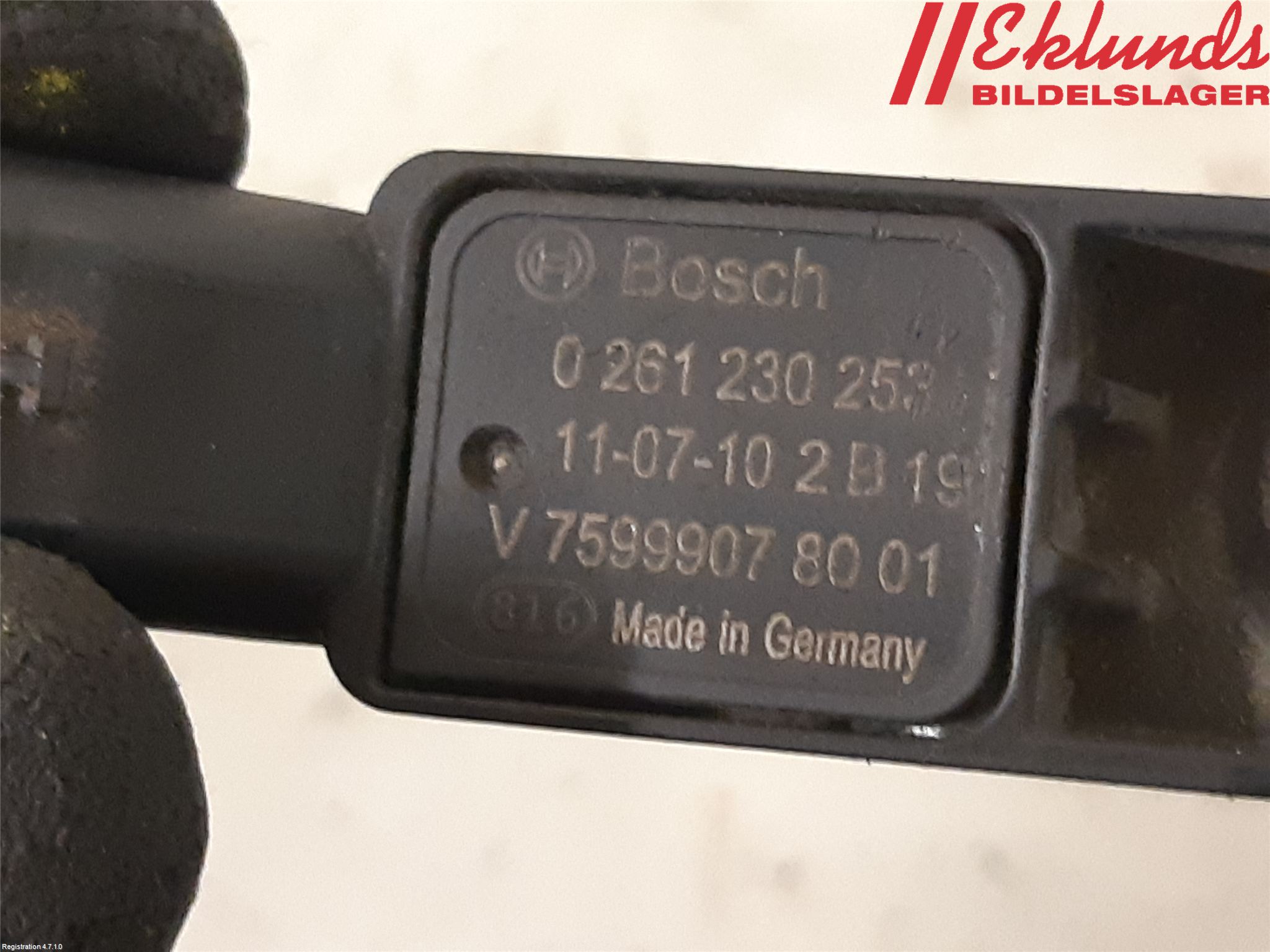 Peugeot 508 11-18 Givare Laddluftstryck