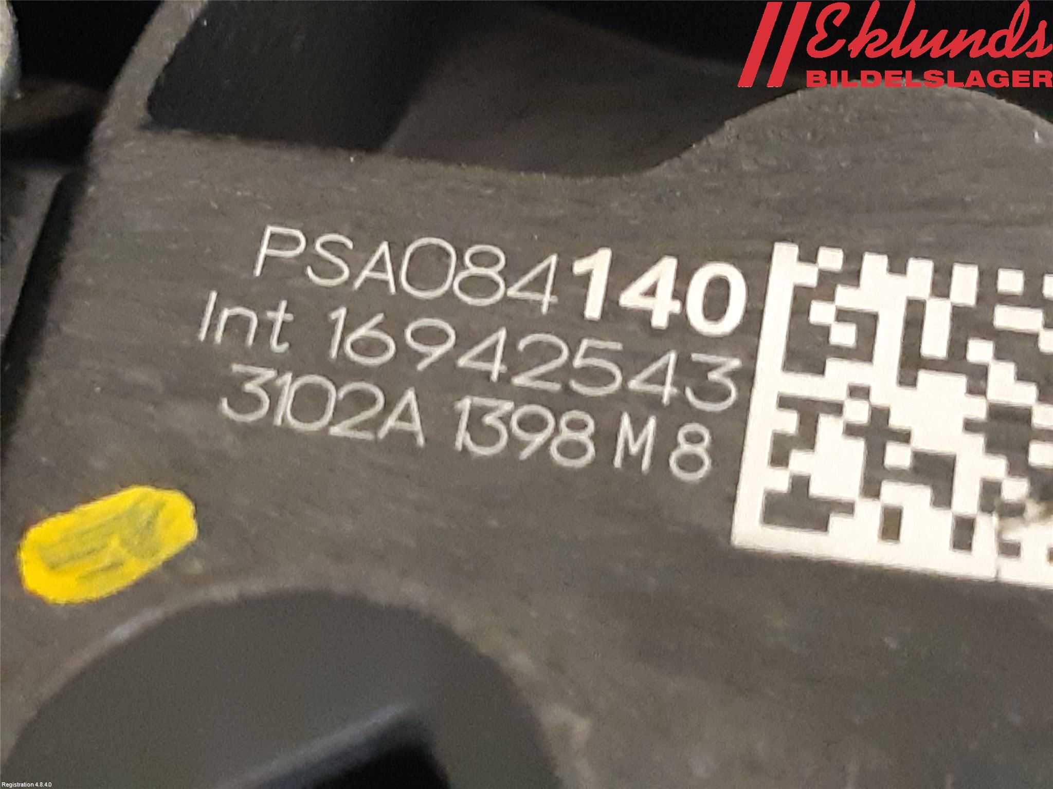 Citroen JUMPY/E-JUMPY 16- Låskista-Dörrlås