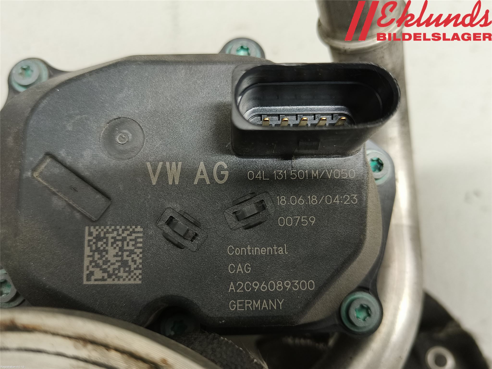 Volkswagen VW PASSAT 15-19 Egr Ventil