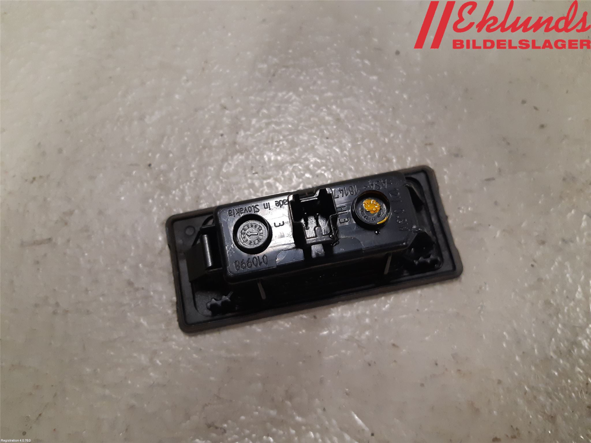 Audi A4/S4 B9 16-19 Skylt Belysning