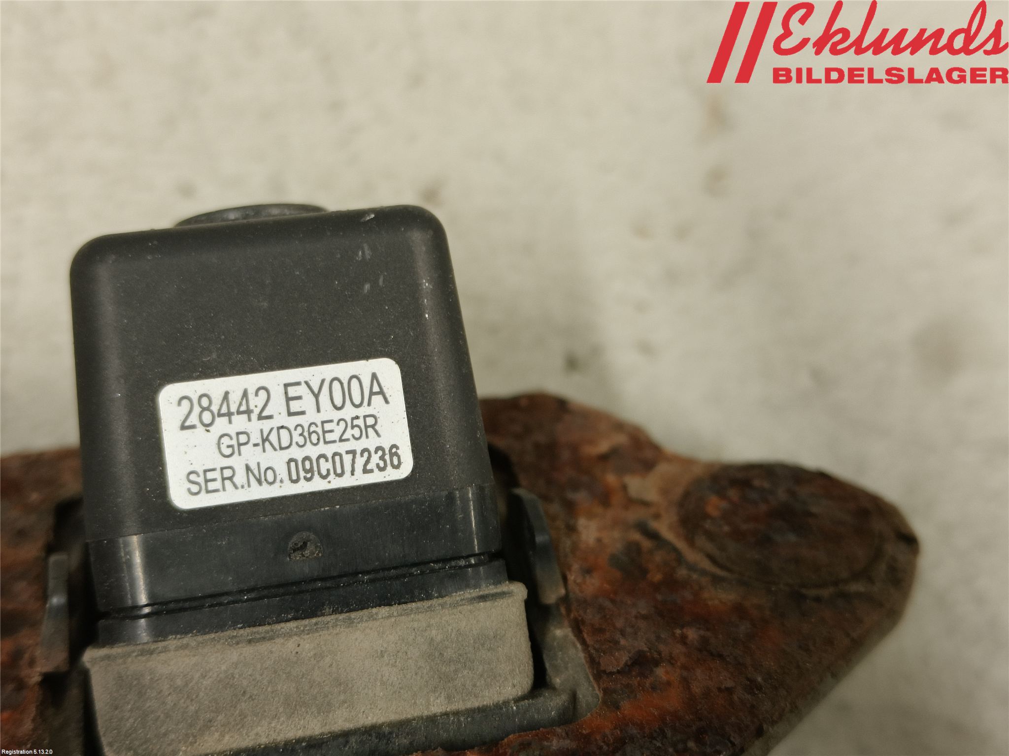 Nissan QASHQAI 10-14 Parkeringshjälp Kamera