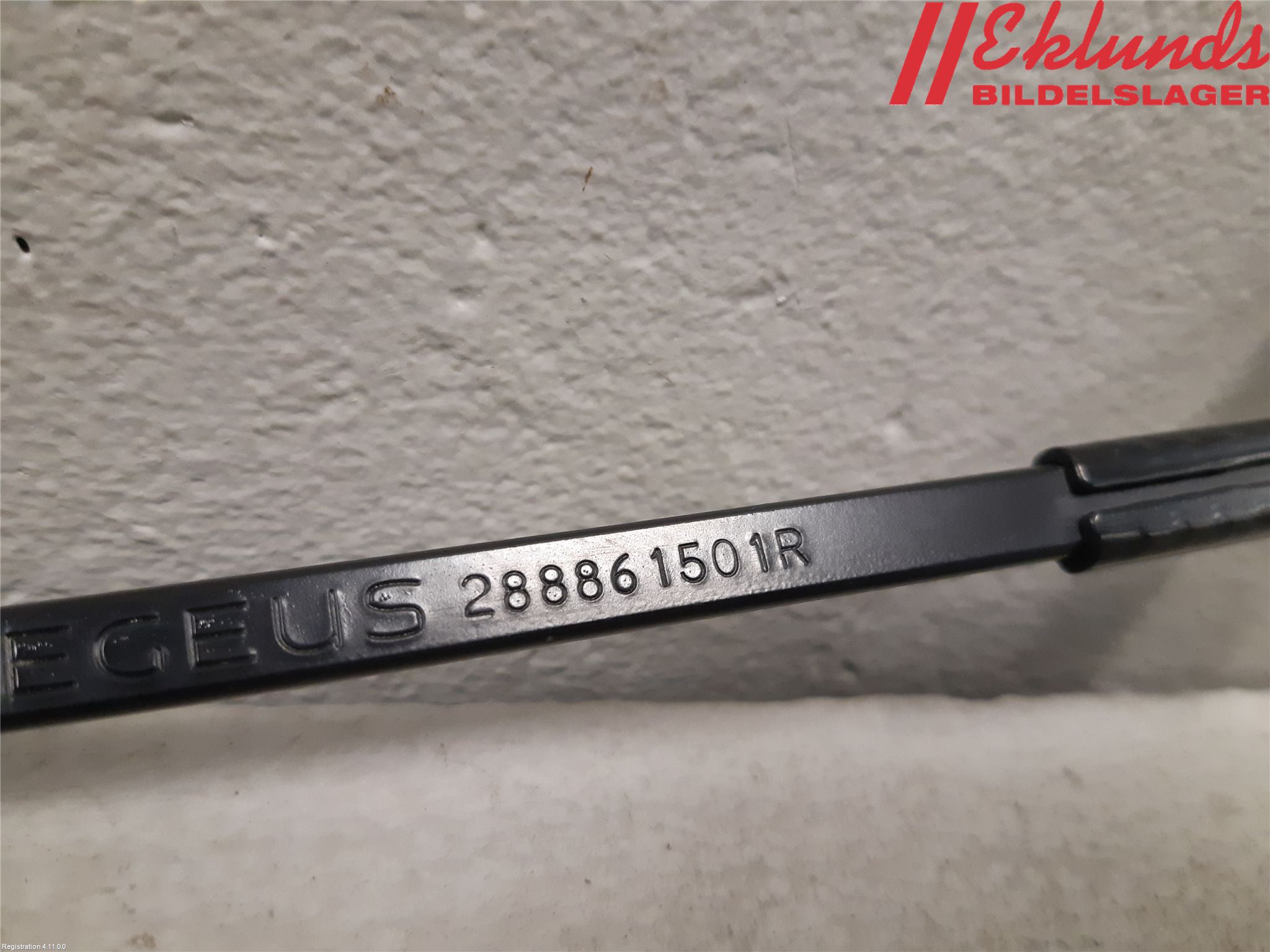 Renault KANGOO/E-TECH 21- Torkararm Armar Vindruta