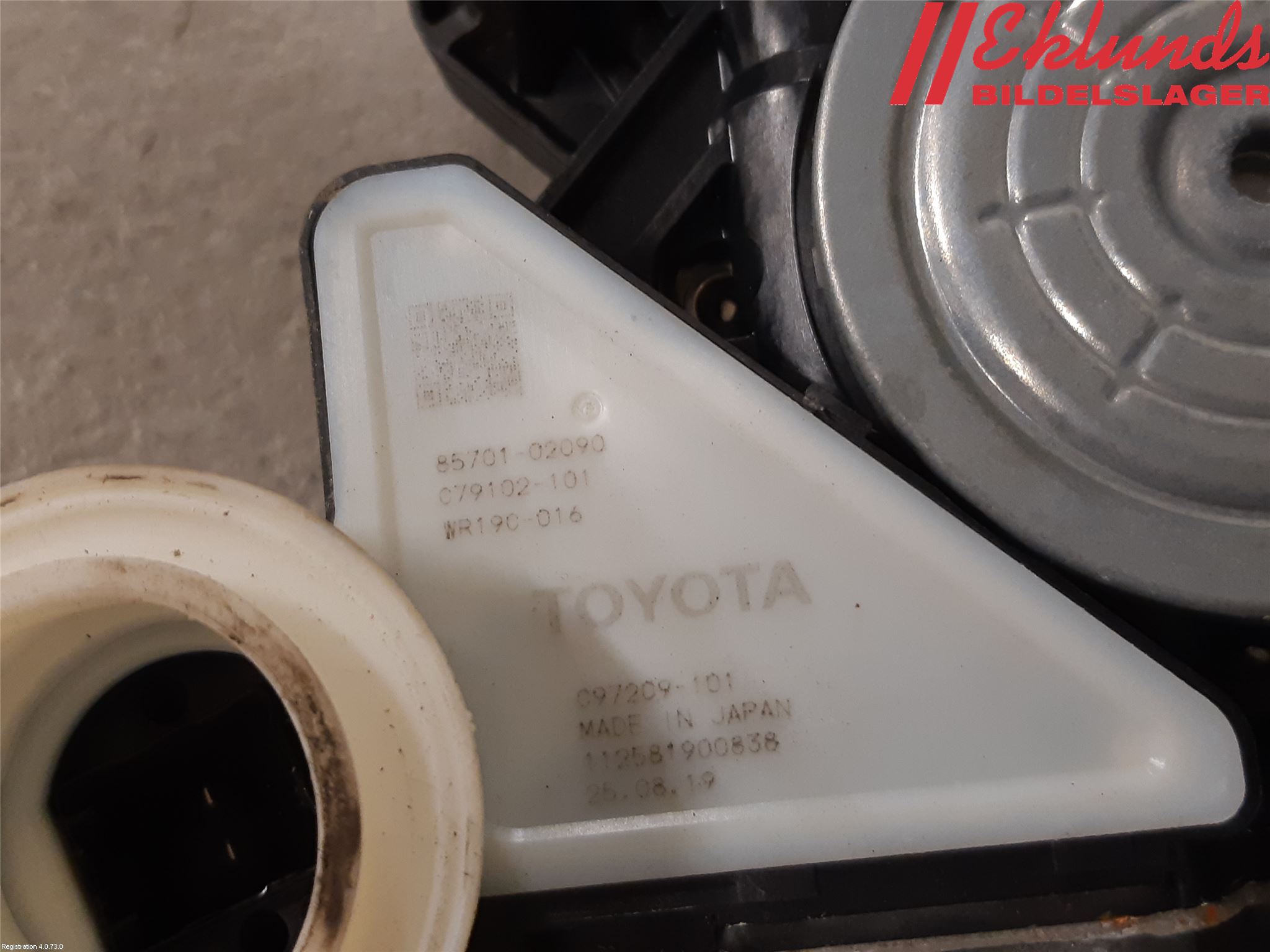 Toyota COROLLA 19- Fönsterhiss El Kompl