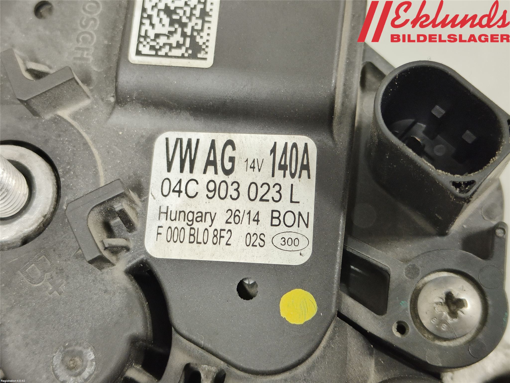 Audi A3/S3 05-13 Generator