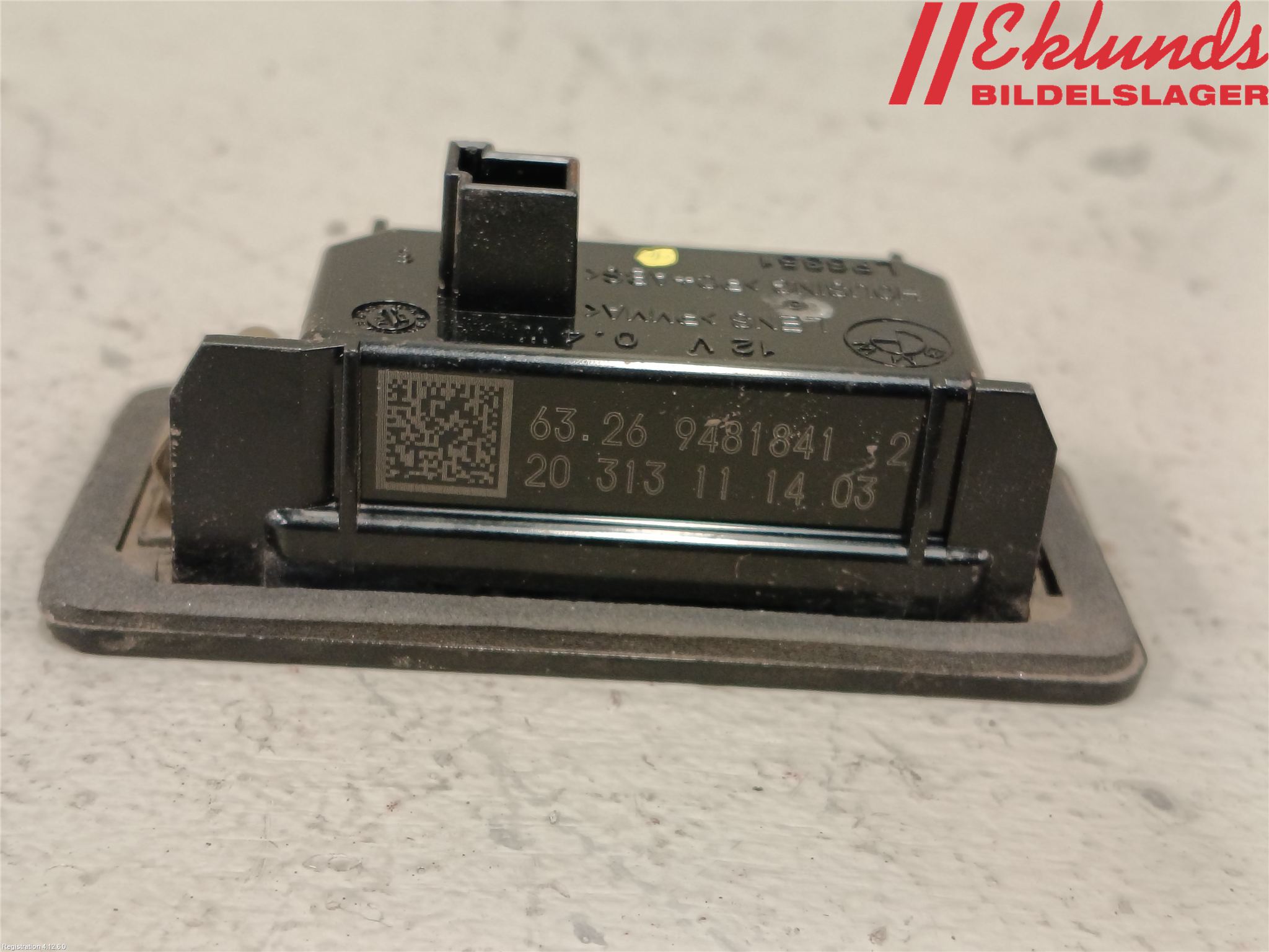 BMW 3 G20/G21/G80/G81 19- Skylt Belysning