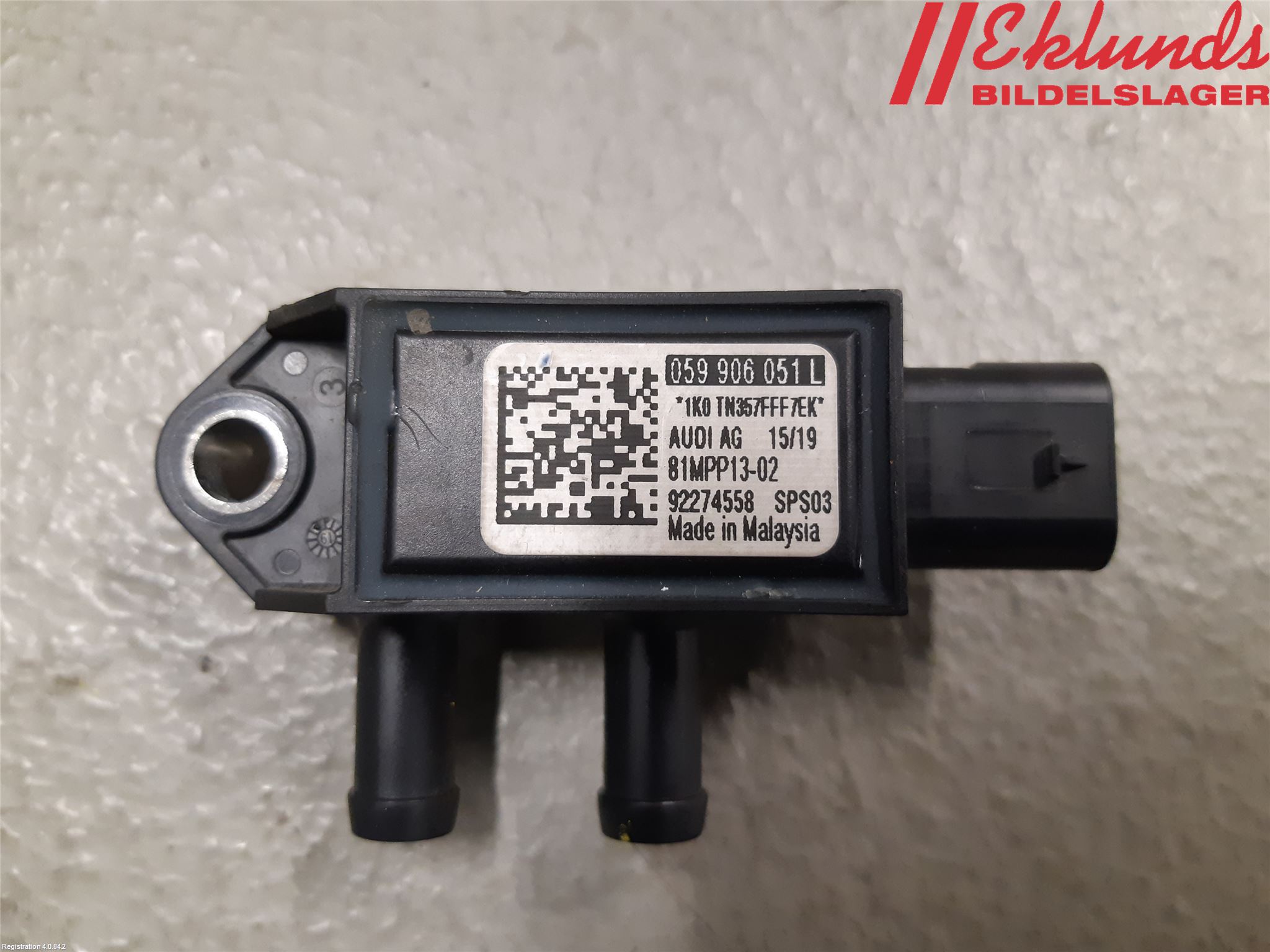 Audi Q7/SQ7 Givare Temp-Tryck Avgas