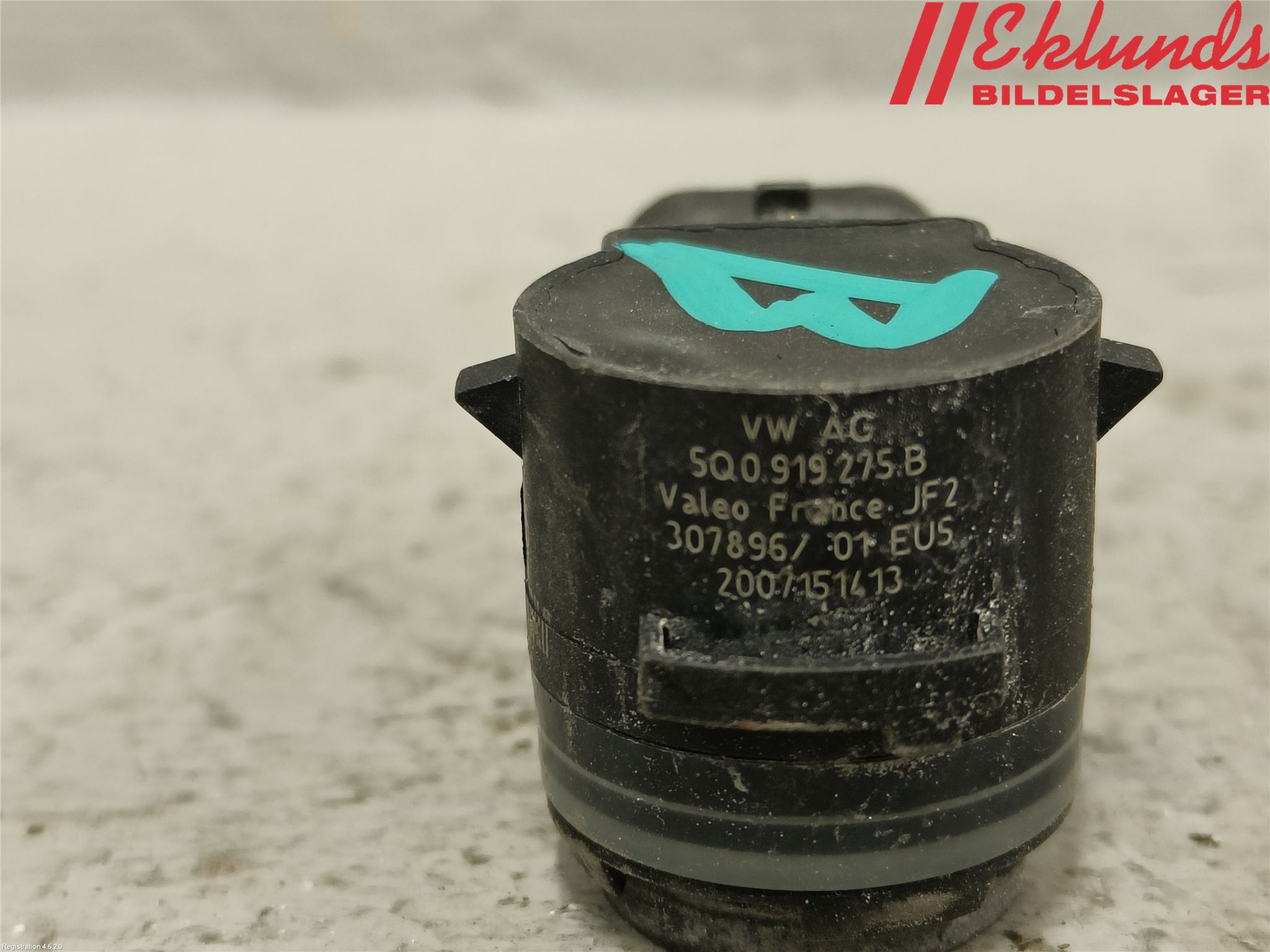 Volkswagen VW PASSAT 15-19 Parkeringshjälp Backsensor
