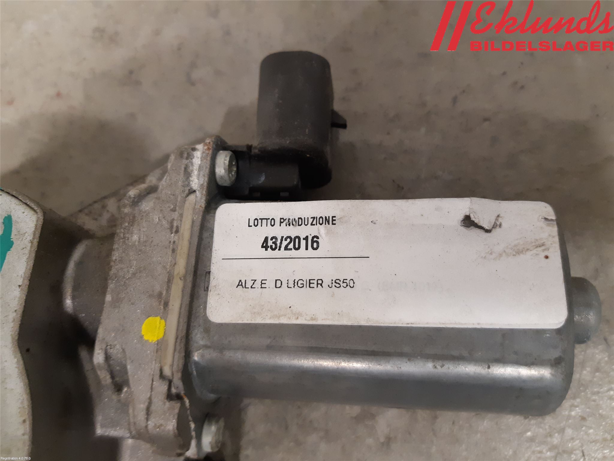 Mopedbil Ligier LIGIER JS 50 Fönsterhiss El Kompl