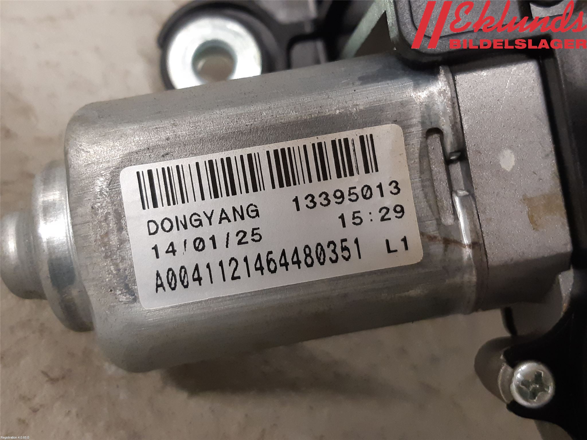 Opel ASTRA J 10-15 Torkarmotor Baklucka