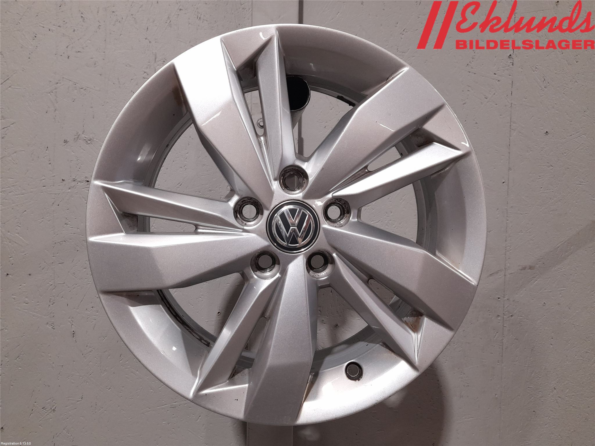 Volkswagen VW POLO VI 18->> Fälgsats Aluminium