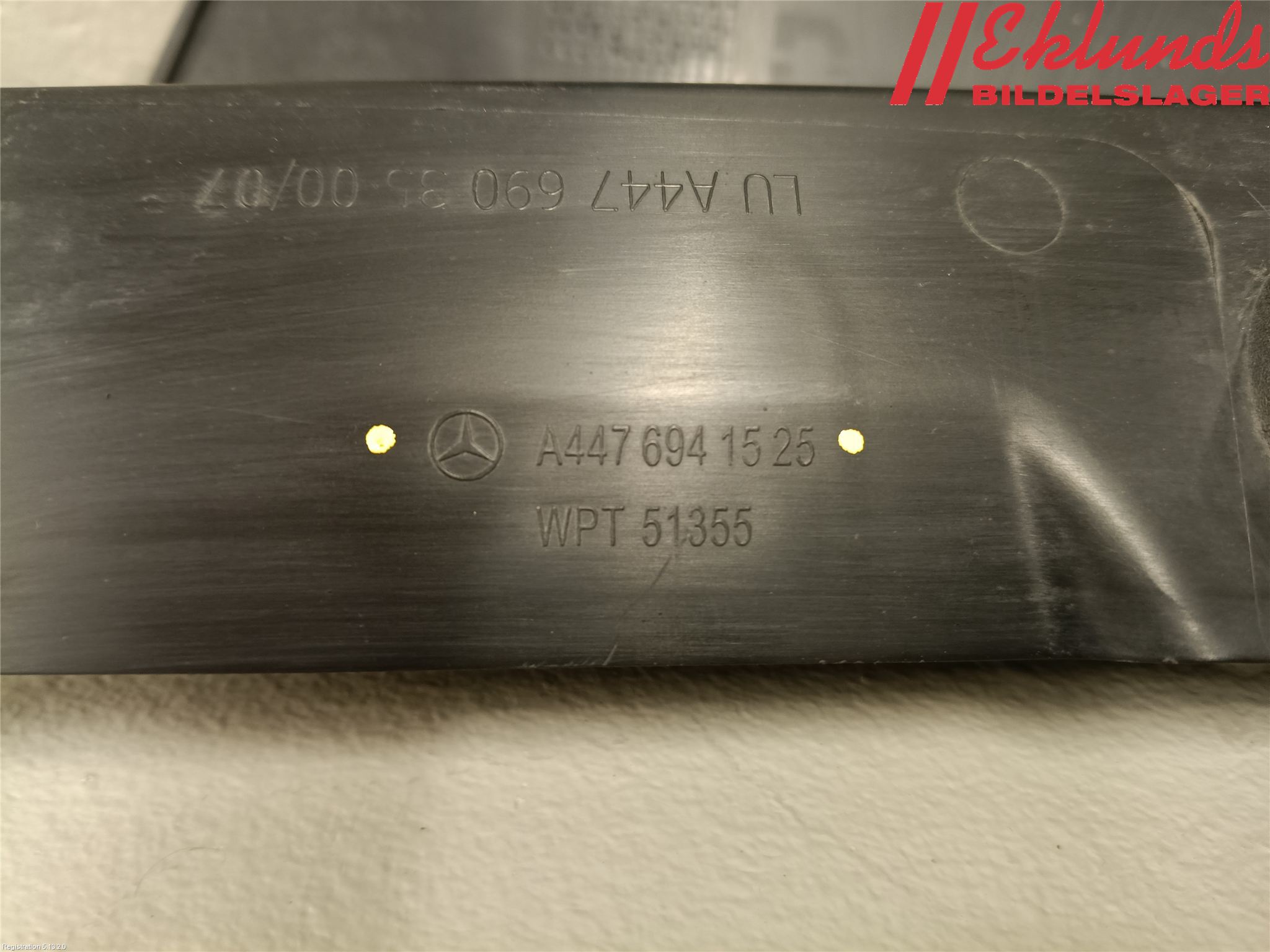 Mercedes-Benz MB VITO/V-KLASS (W640,W447,W448) 14- List Bak-Baklucka