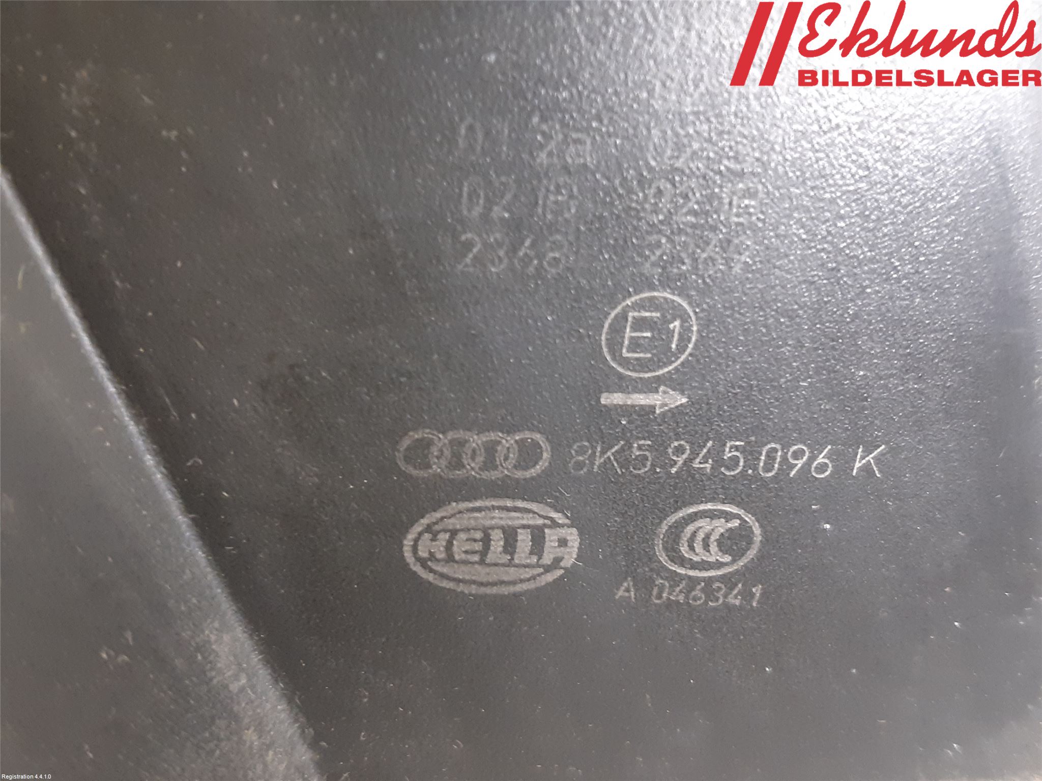 Audi A4/S4 08-11 Bakljus Höger