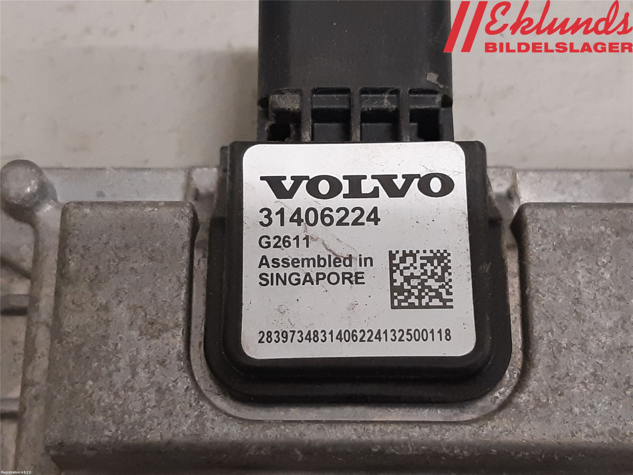 Volvo S60 14-18 Sensor Aktivt Kollisionsskydd