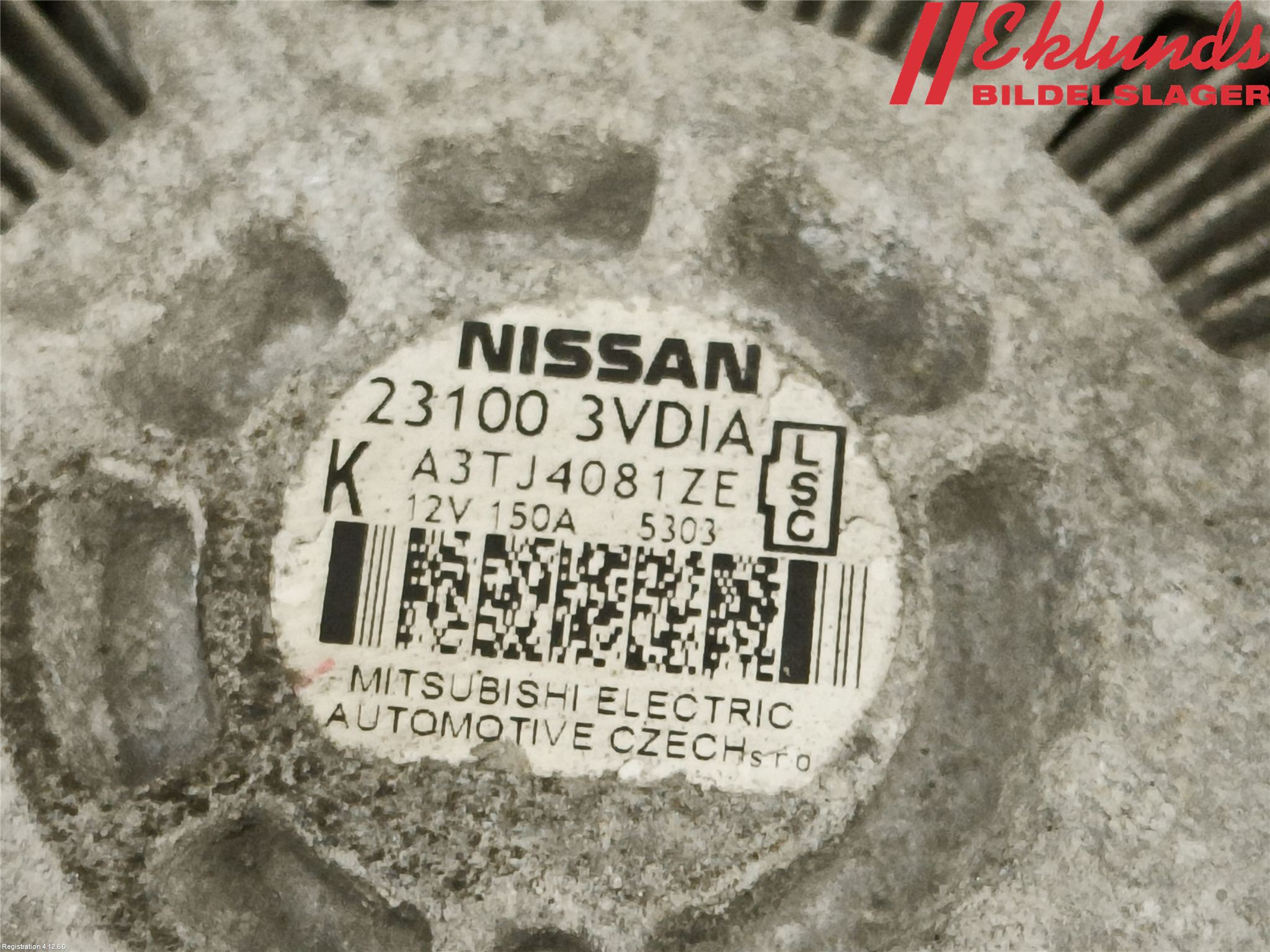 Nissan NV200/NV200 COMBI Generator