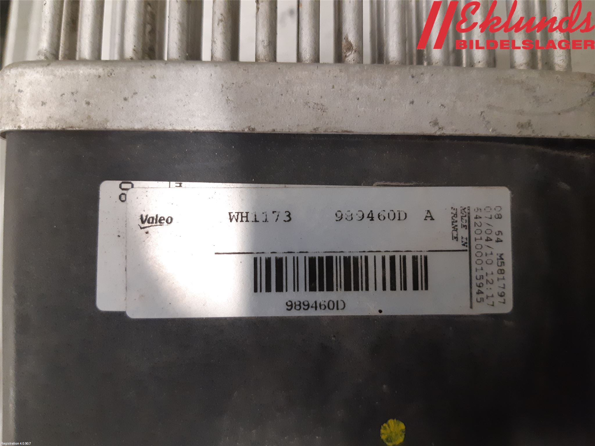 Audi A4/S4 08-11 Relä Kylfläkt