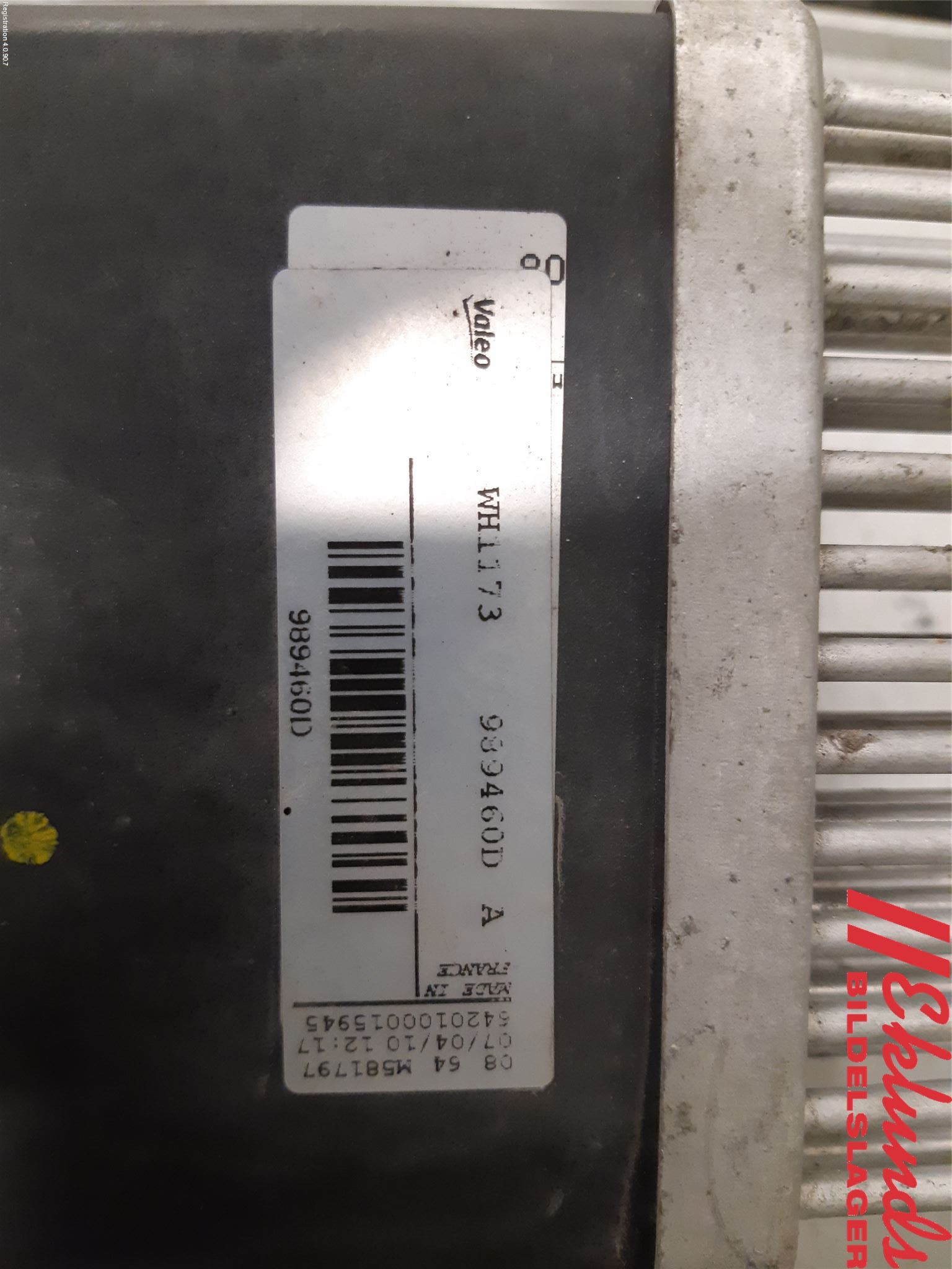 Audi A4/S4 08-11 Relä Kylfläkt