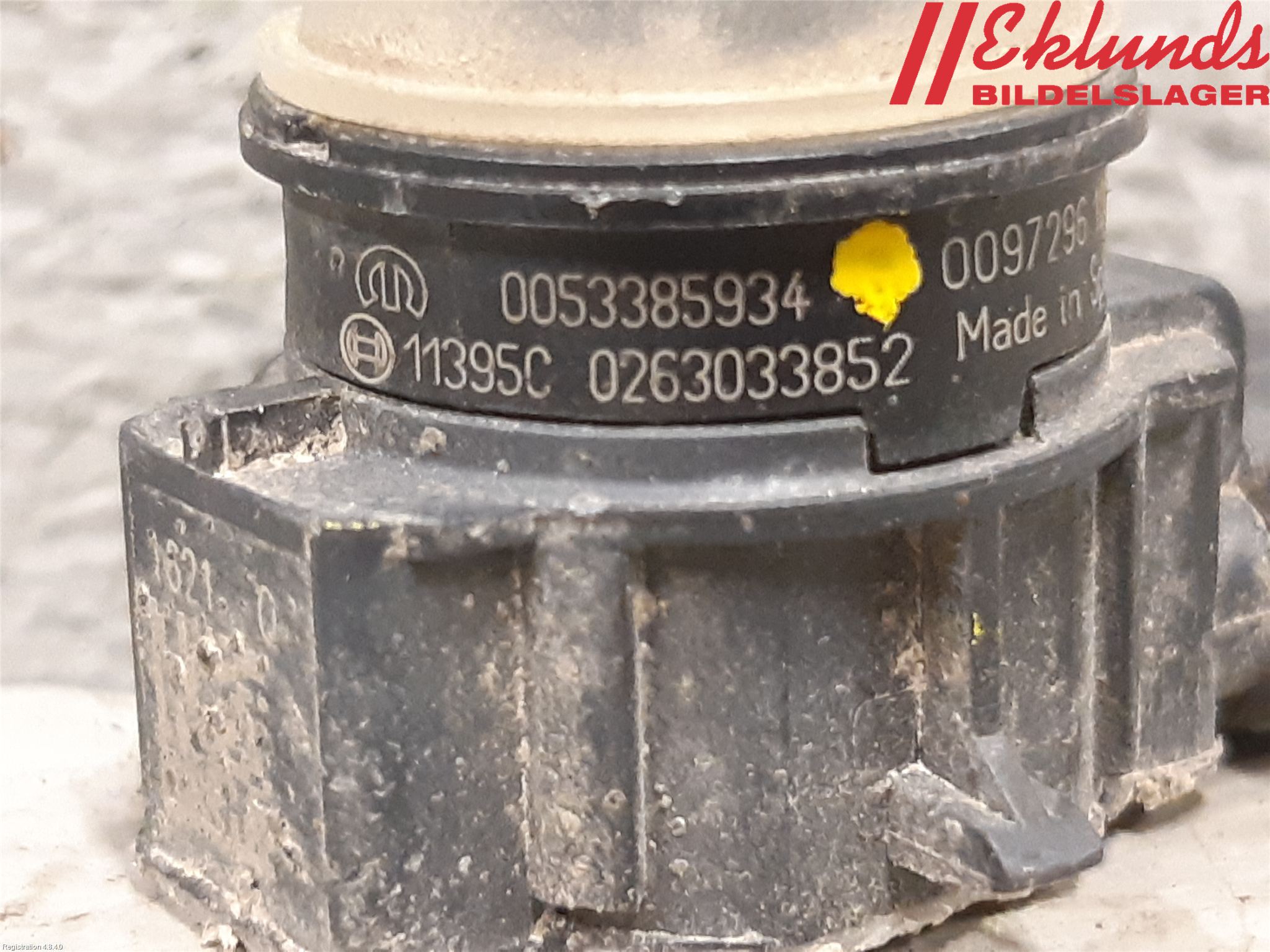 Fiat DOBLO CARGO Parkeringshjälp Backsensor