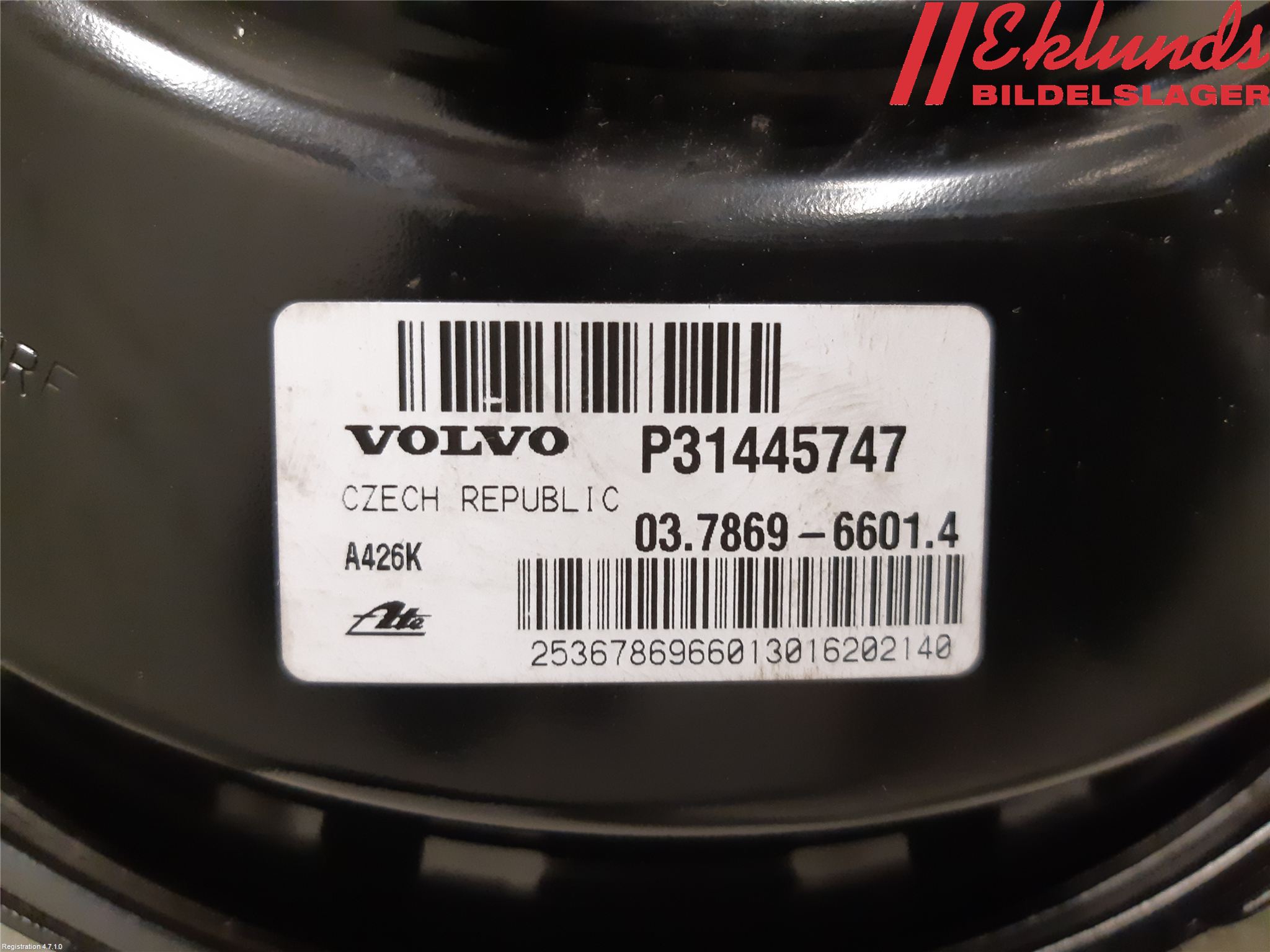 Volvo XC90/RECHARGE 16- Bromsservo