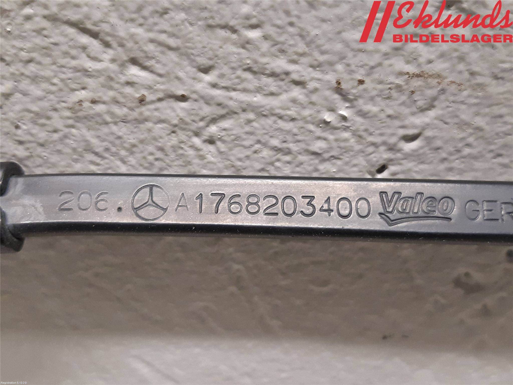 Mercedes-Benz MB CLA-KLASS (C117/X117) 13-19 Torkararm Armar Vindruta