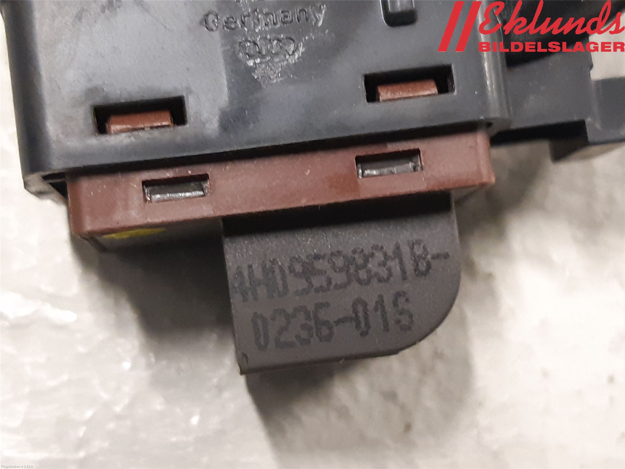 Audi A6/S6 4G 11-18 Strömställare Baklucka