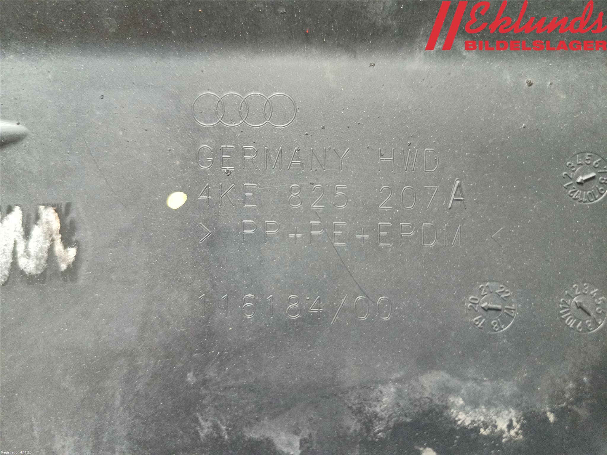 Audi E-TRON, S GE 19- Sidokjol Vä