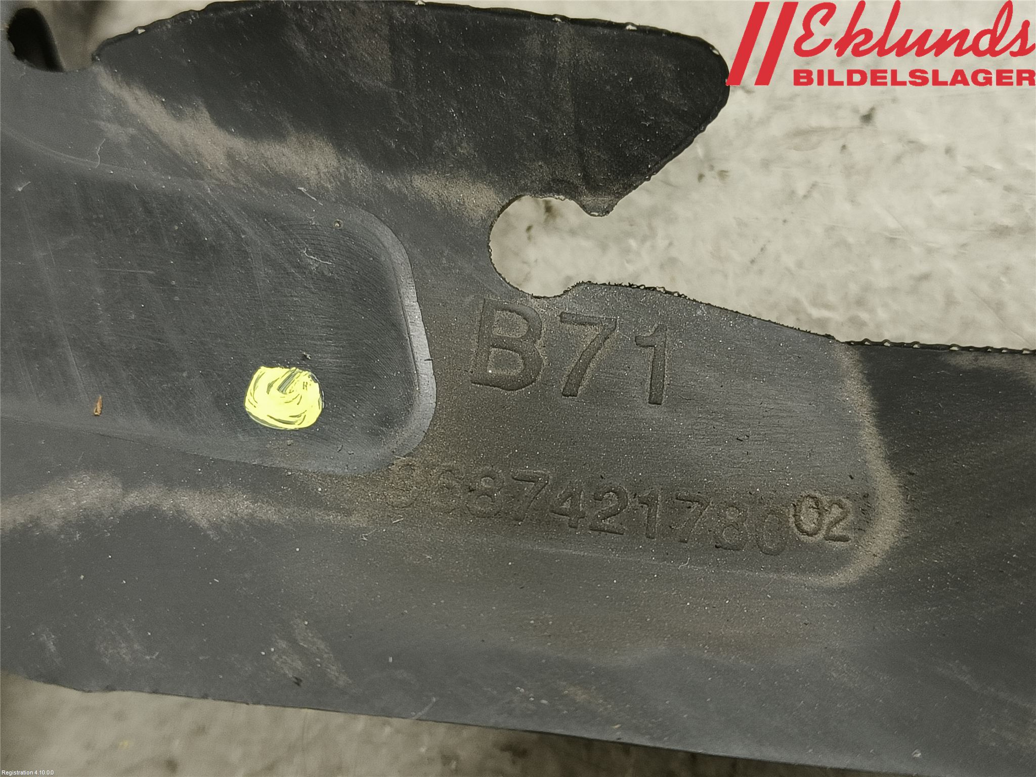 Citroen C4 II 11-18 Deflektor Plåt-Plast Kylning