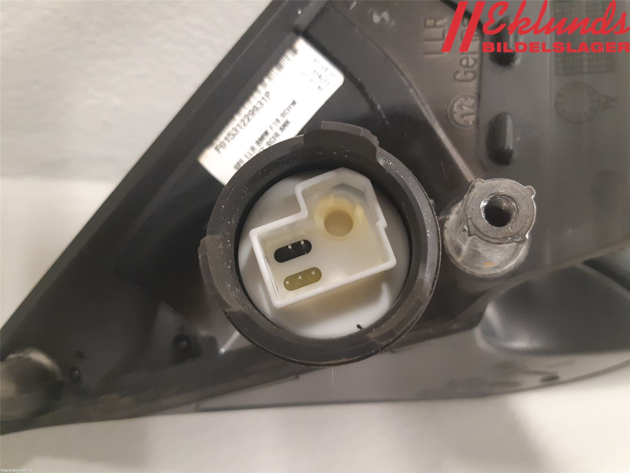 BMW 5 F10/F11/F18 09-17 Spegel Yttre El Hö