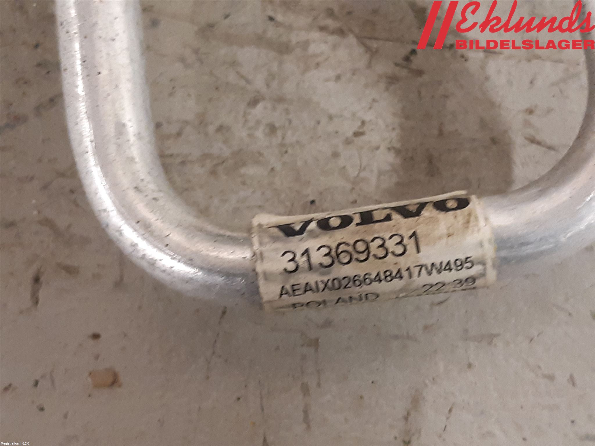 Volvo XC90/RECHARGE 16- Ac Slang-Rör