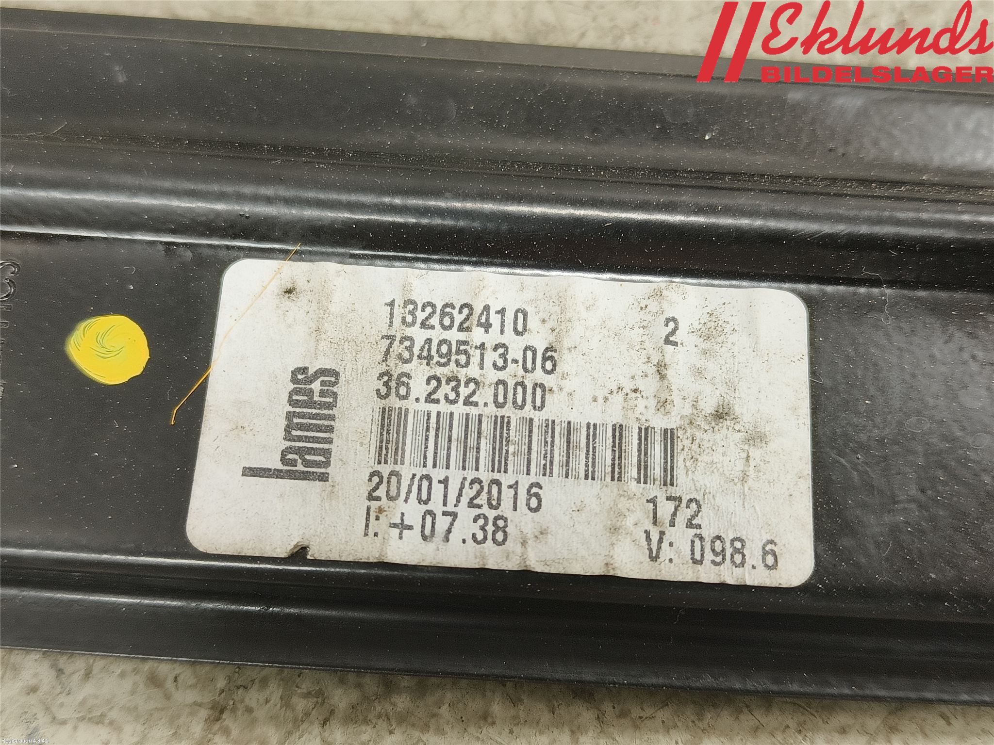BMW X1 F48 15-22 Fönsterhiss El Kompl