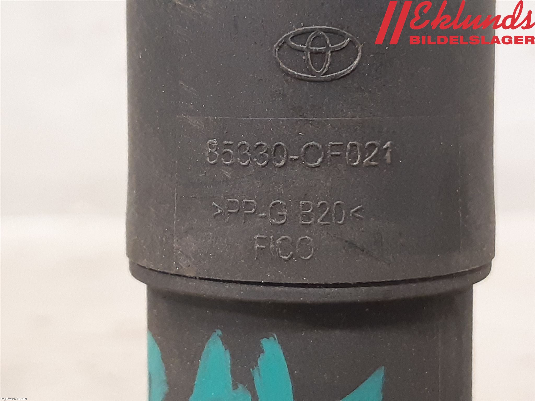 Toyota YARIS XP130 15-20 Spolarpump Baklucka