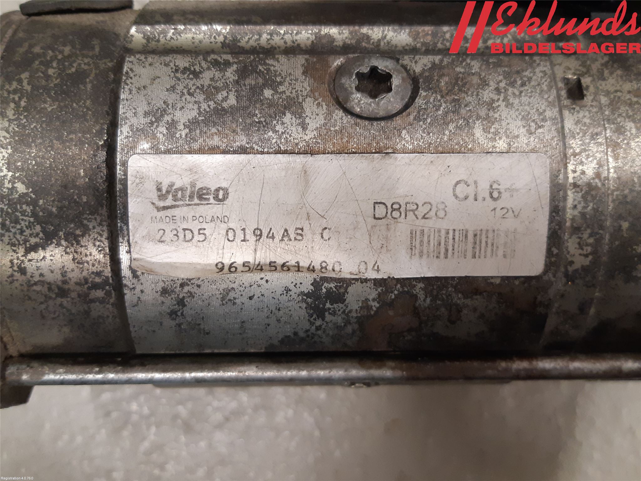 Peugeot 508 11-18 Startmotor Diesel