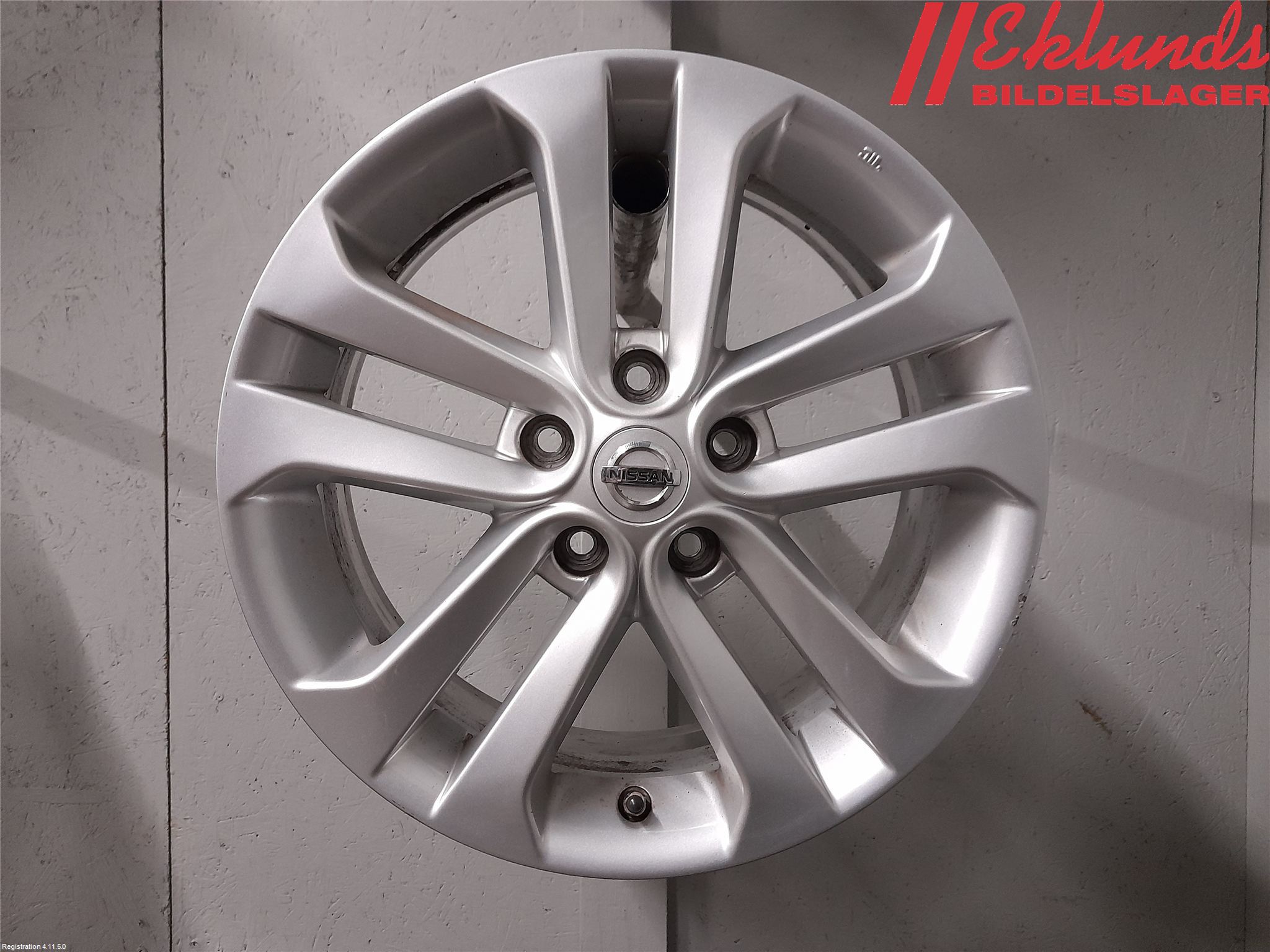 Nissan JUKE 14-19 Fälgsats Aluminium