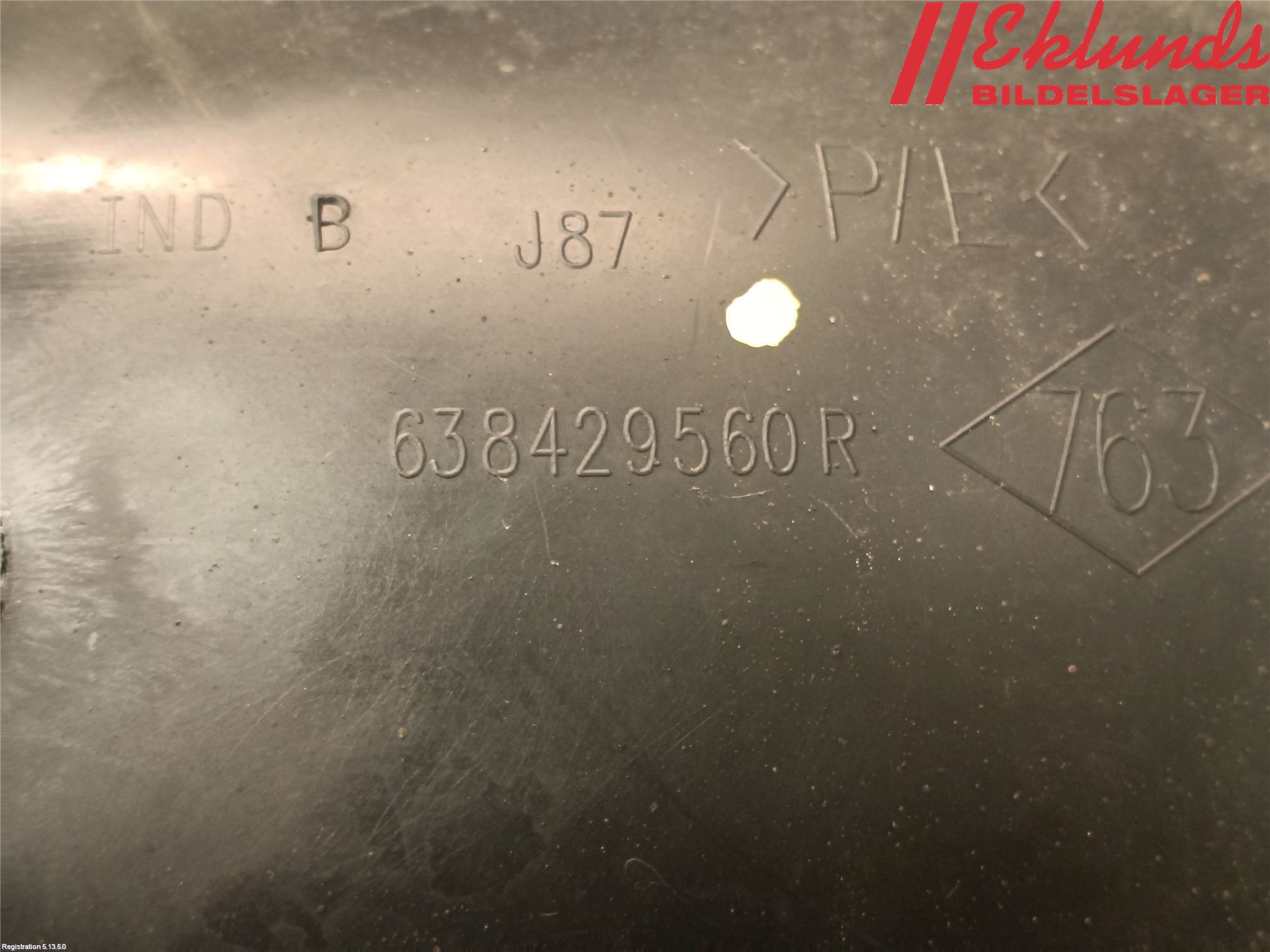 Renault CAPTUR 13-19 Skärm Inner