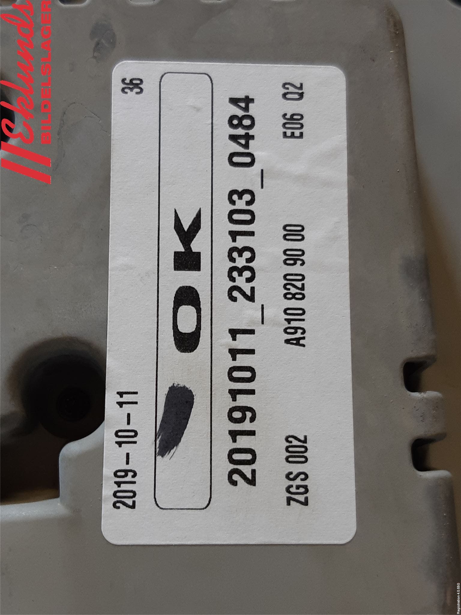 Mercedes-Benz MB SPRINTER (W907/W910) 19- Bildskärm